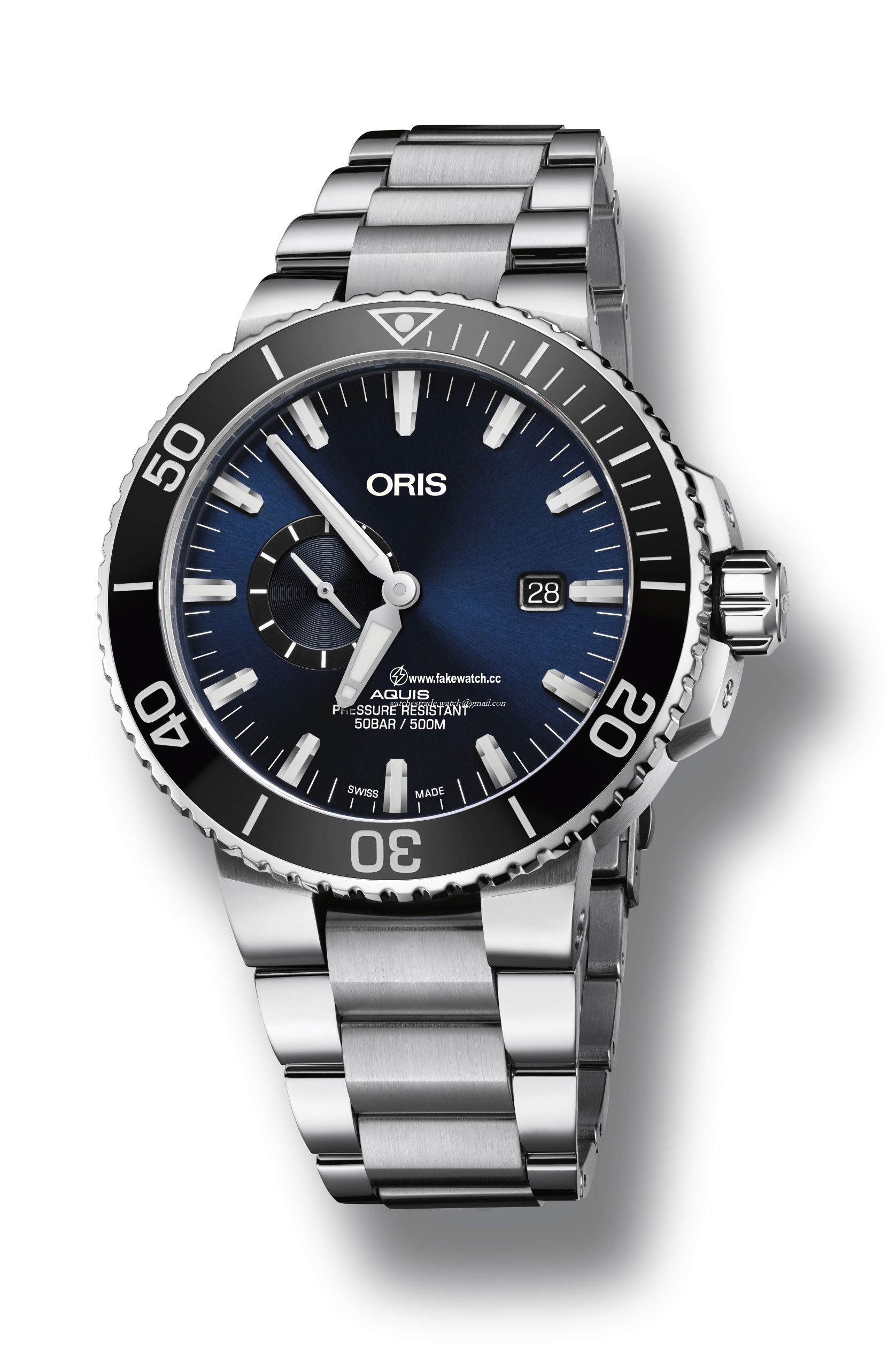 Oris Aquis Small Second, Date 01 743 7733 4135-07 8 24 05PEB