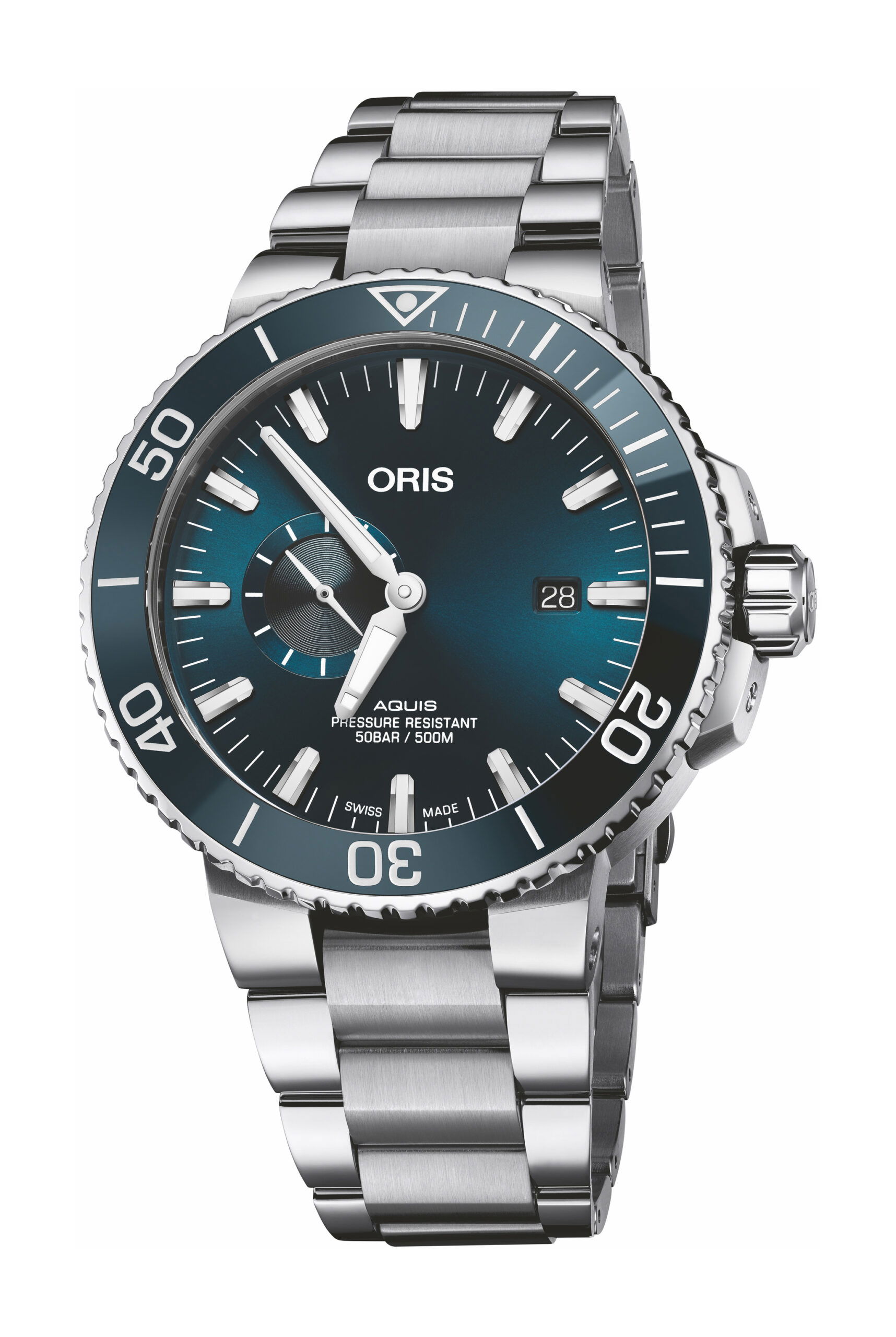 Oris Aquis Small Second Date 0174377334155C0782405PEB