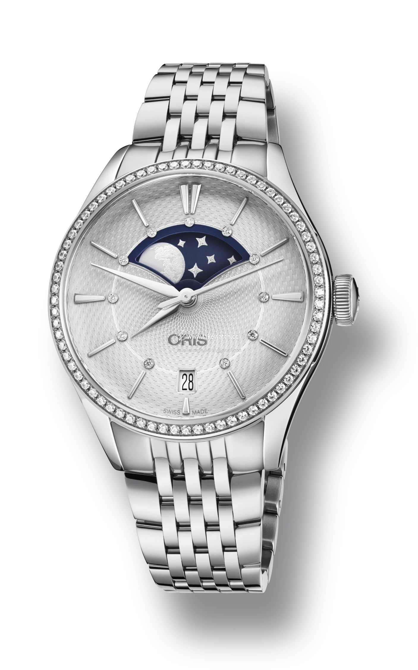 Oris Artelier Grande Lune, Date Diamonds 01 763 7723 4951-07 8 18 79