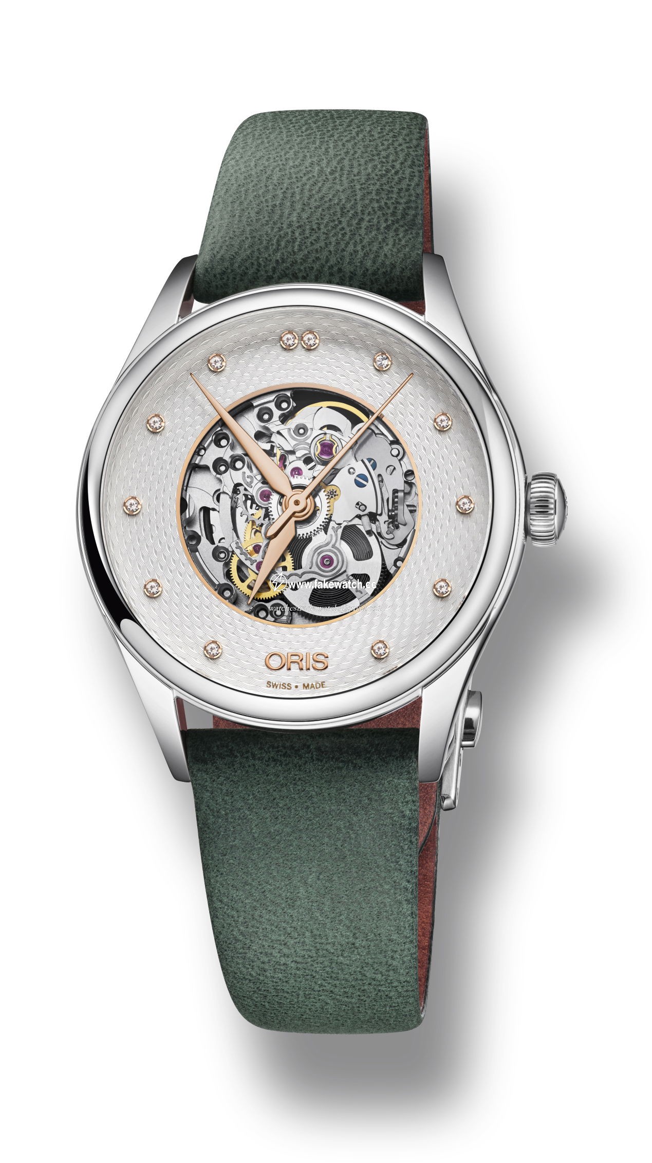 Oris Artelier Skeleton Diamonds 01 560 7724 4031-07 5 17 35FC