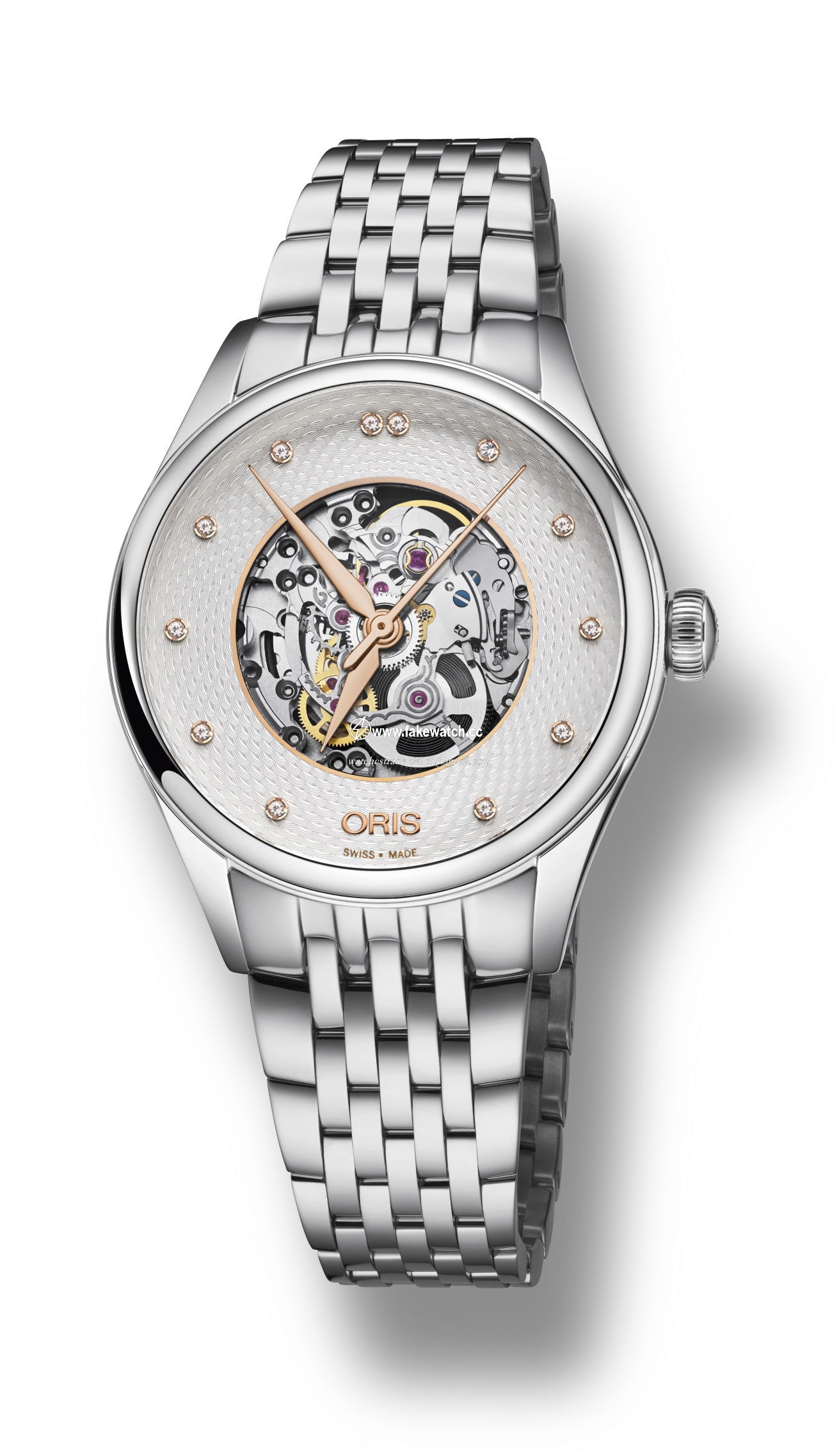 Oris Artelier Skeleton Diamonds 01 560 7724 4031-07 8 17 79