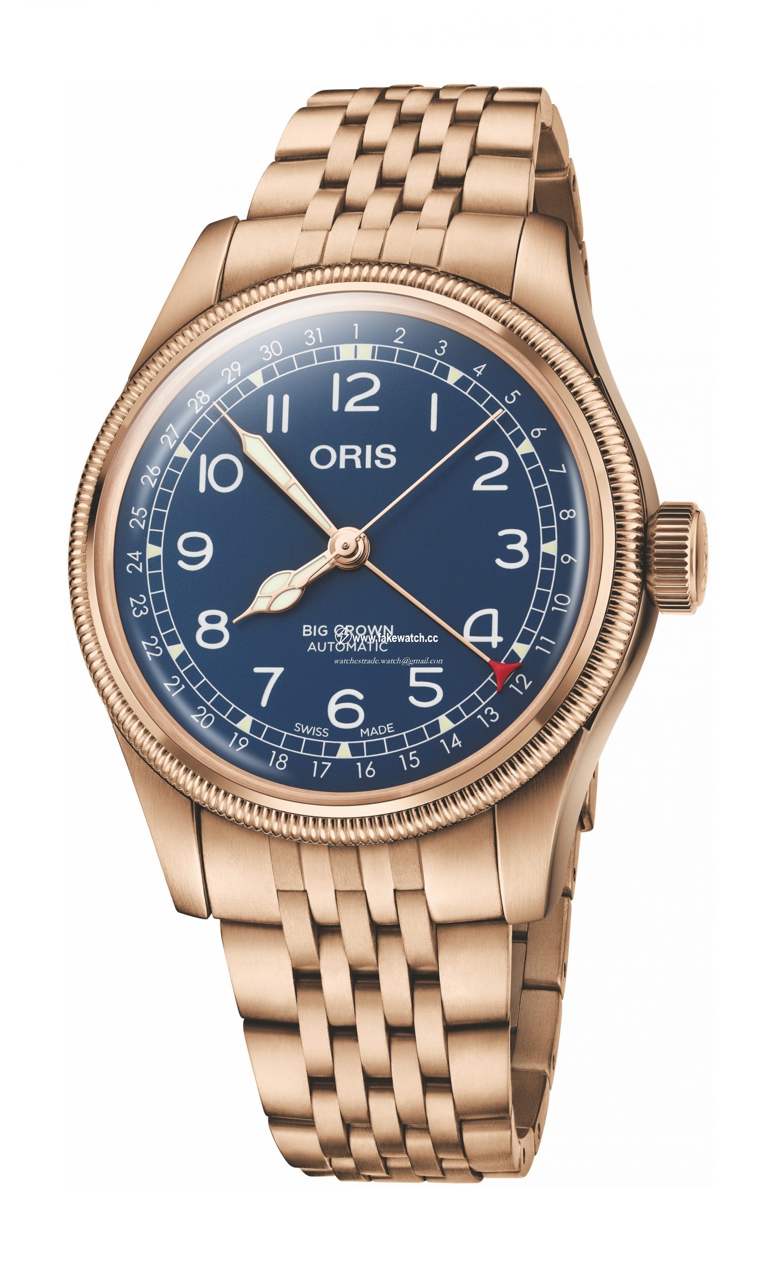 Oris Big Crown Bronze Pointer Date 01 754 7741 3165-07 8 20 01