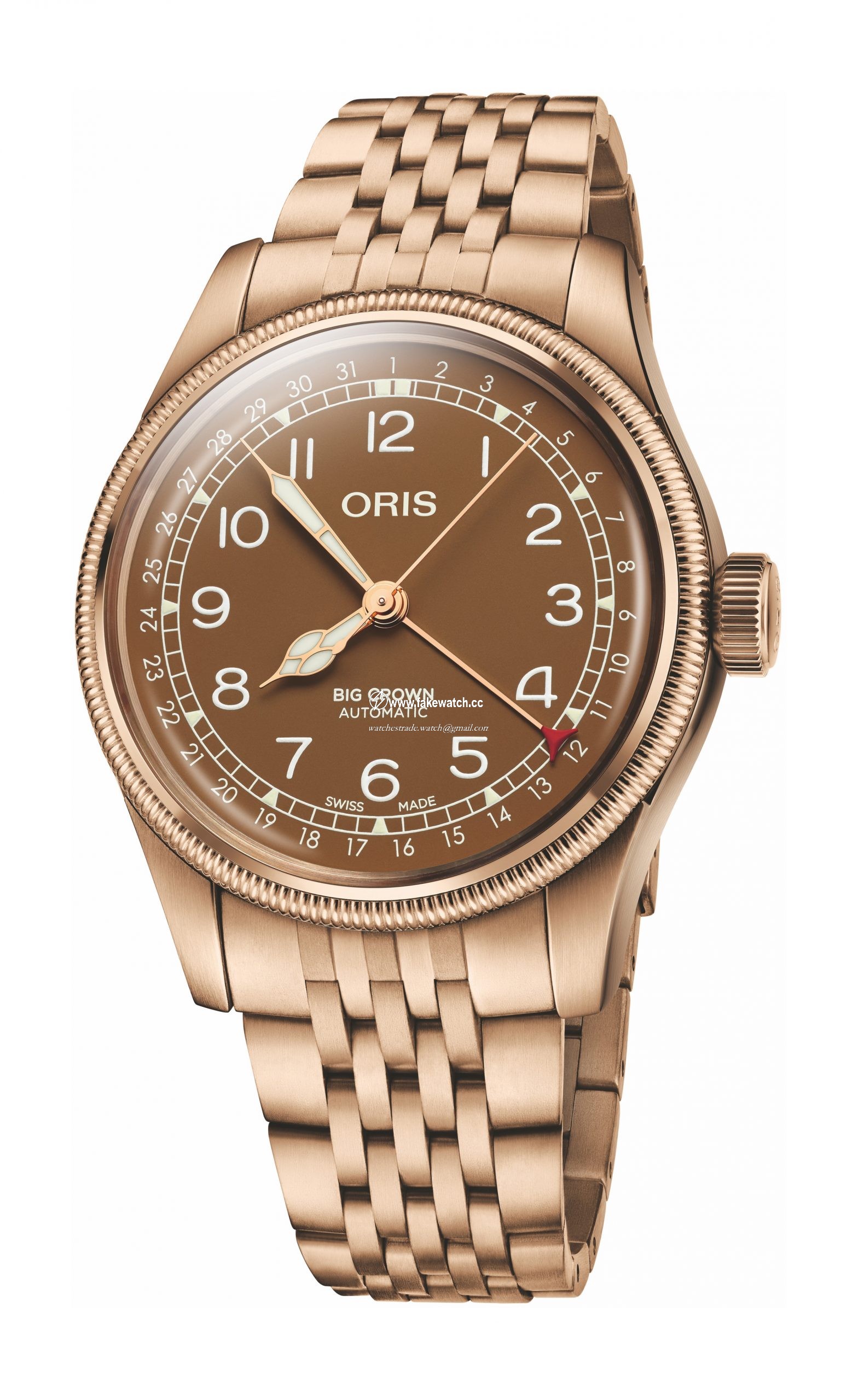 Oris Big Crown Bronze Pointer Date 01 754 7741 3166-07 8 20 01