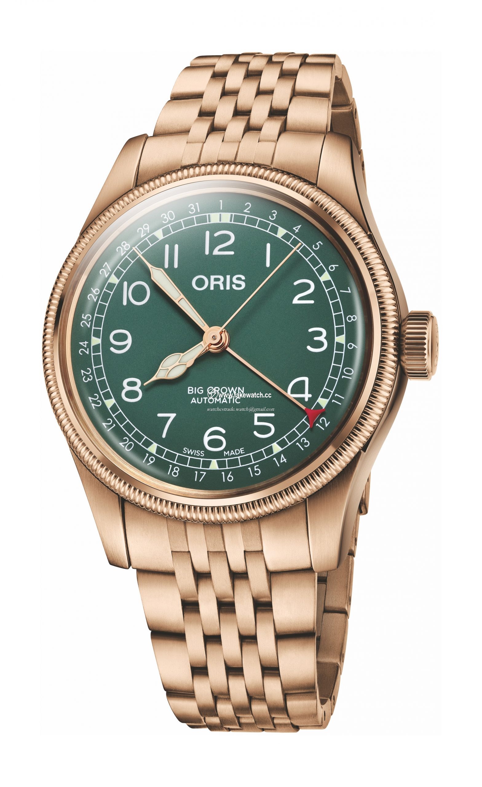 Oris Big Crown Bronze Pointer Date 01 754 7741 3167-07 8 20 01