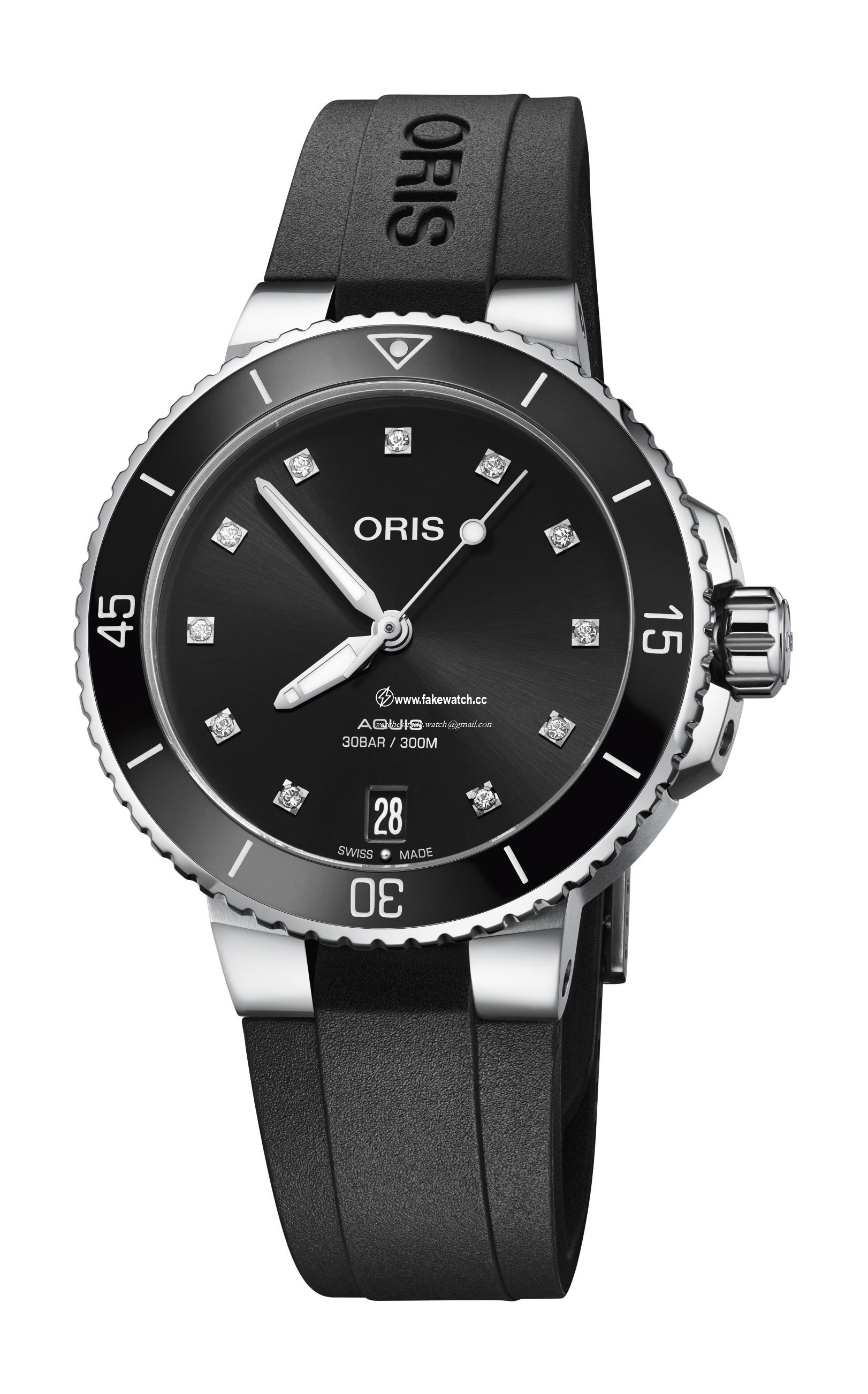 Oris Aquis Date Diamonds 01 733 7731 4194-07 4 18 64FC