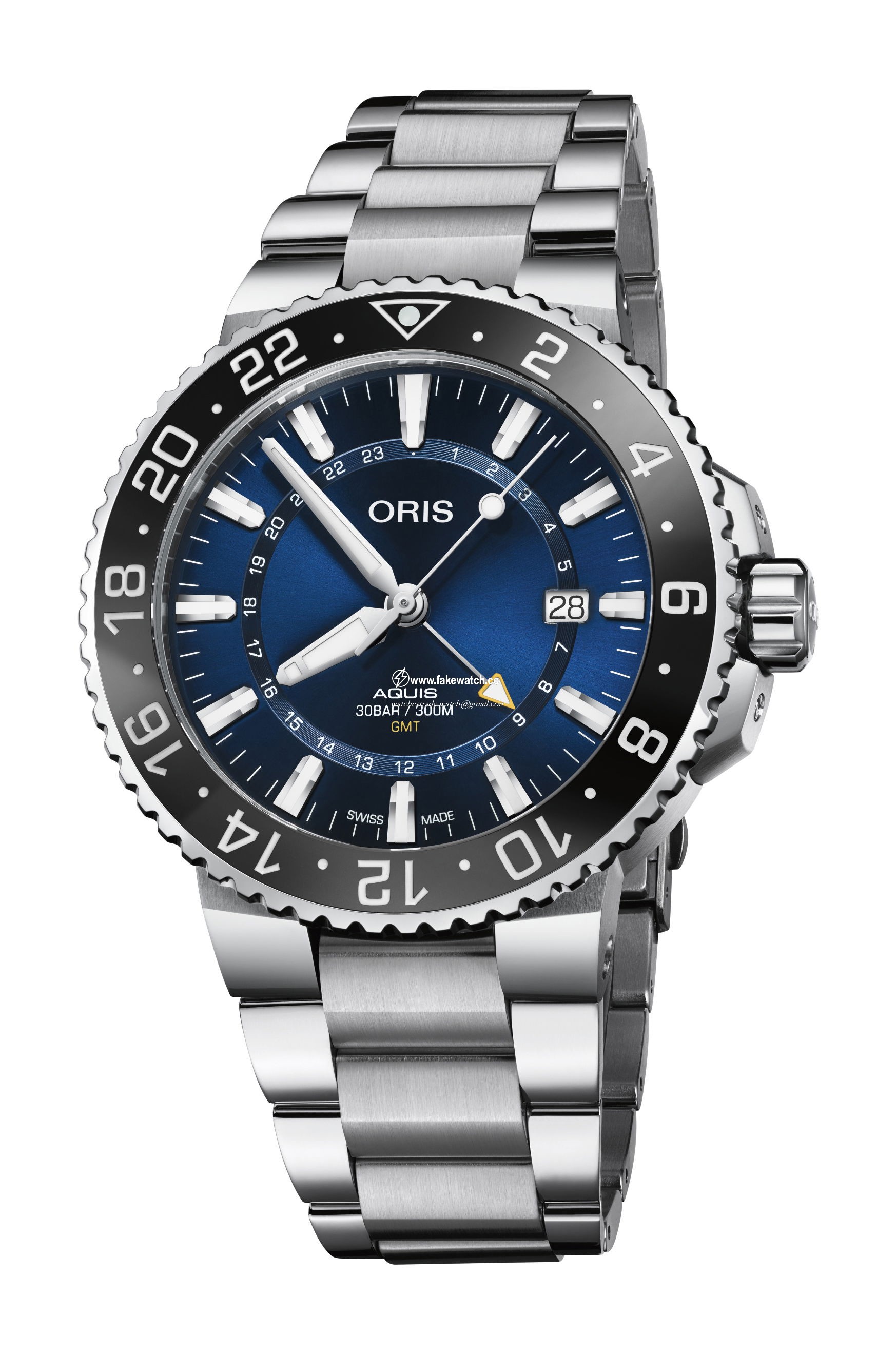 Oris Aquis GMT Date 01 798 7754 4135-07 8 24 05PEB