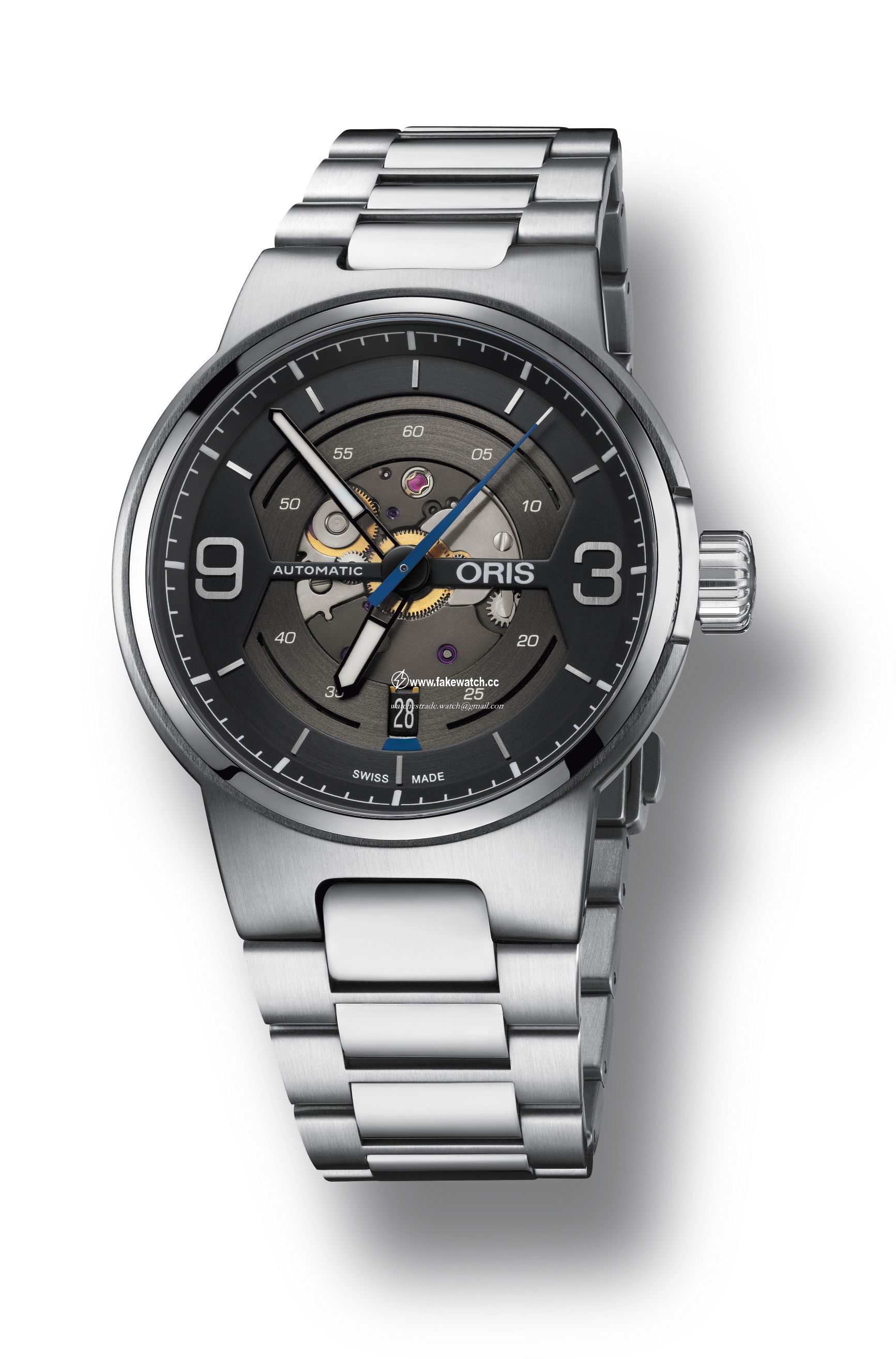 Oris Oris Willimas Engine Date 01 733 7716 4164-07 8 24 50