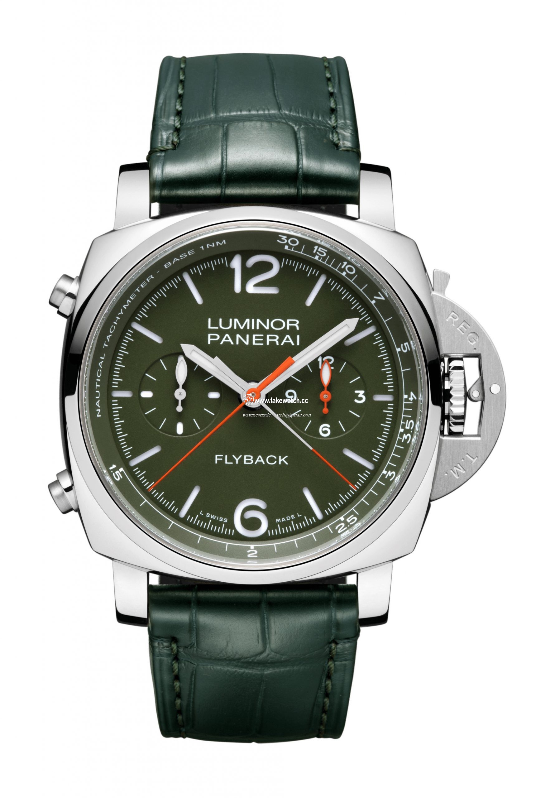 Panerai Luminor Chrono Flyback Verde Militare PAM01296