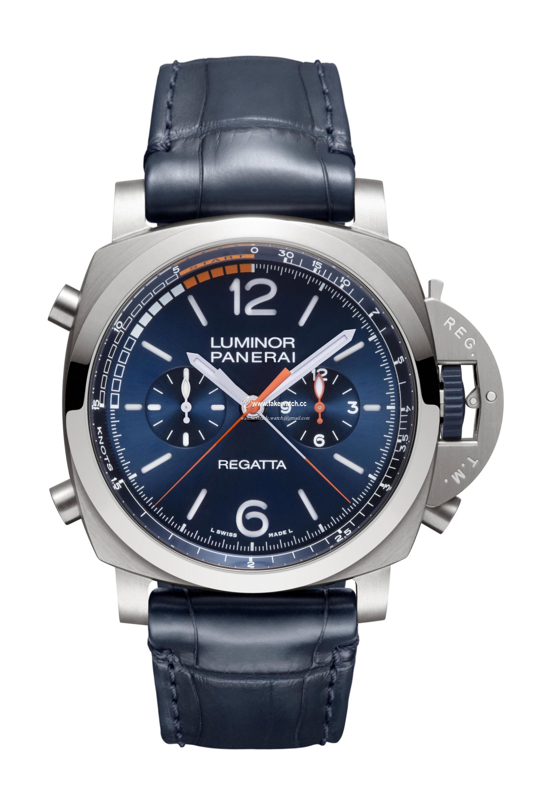 Panerai Luminor Chrono Regatta Blu Mare PAM01216
