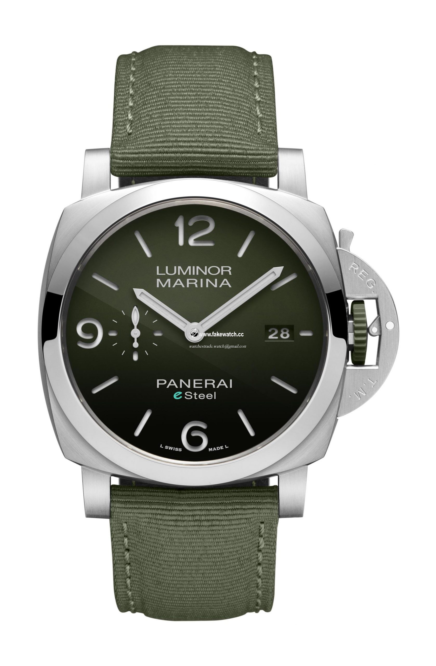 Panerai Luminor Marina eSteel Verde Smeraldo PAM01356