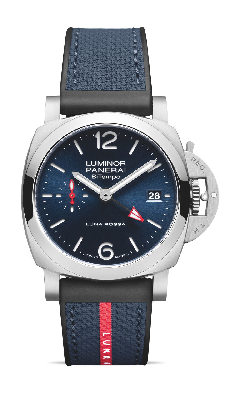 Panerai Luminor Quaranta Bitempo Luna Rossa PAM01404