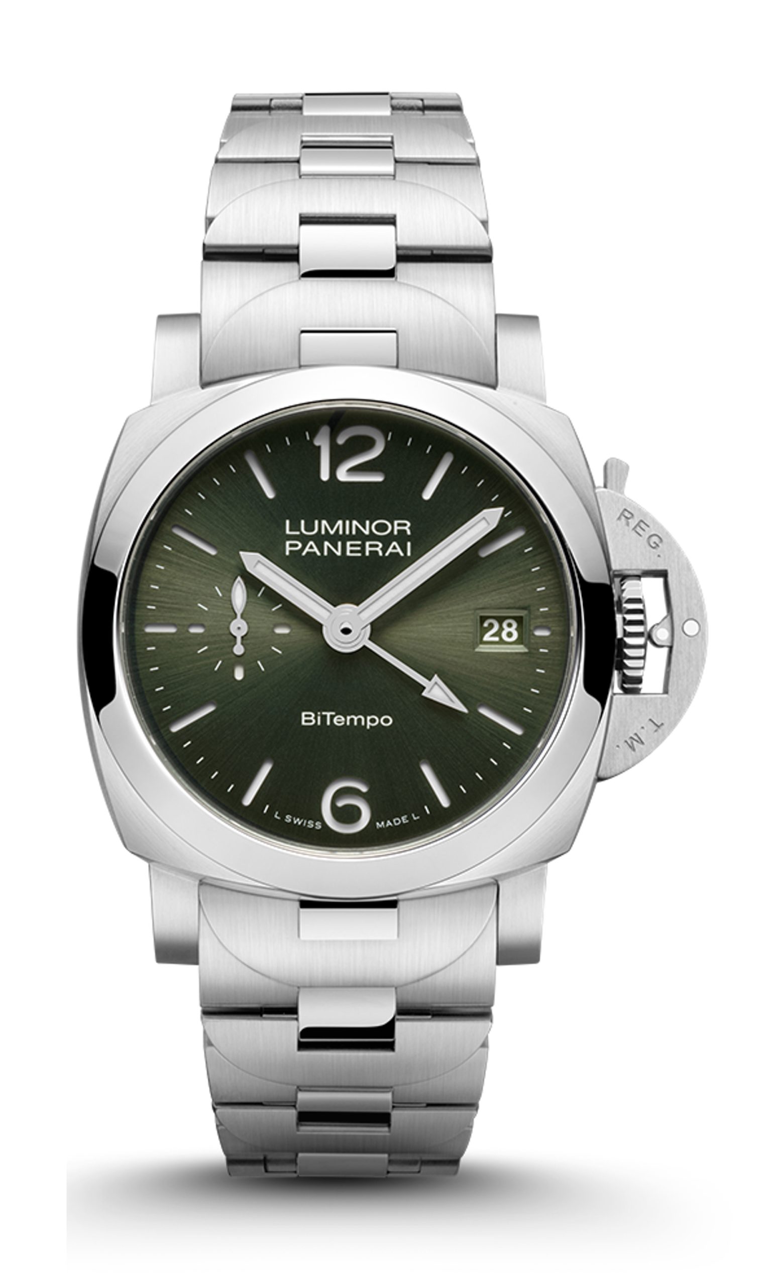 Panerai Luminor Quaranta BiTempo Metal Bracelet PAM01640
