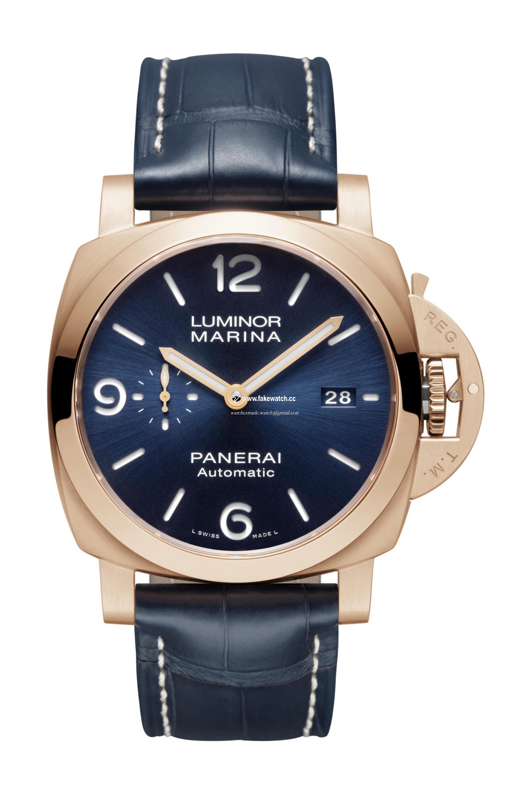 Panerai Luminor Marina Goldtech? Sole Blu PAM01112