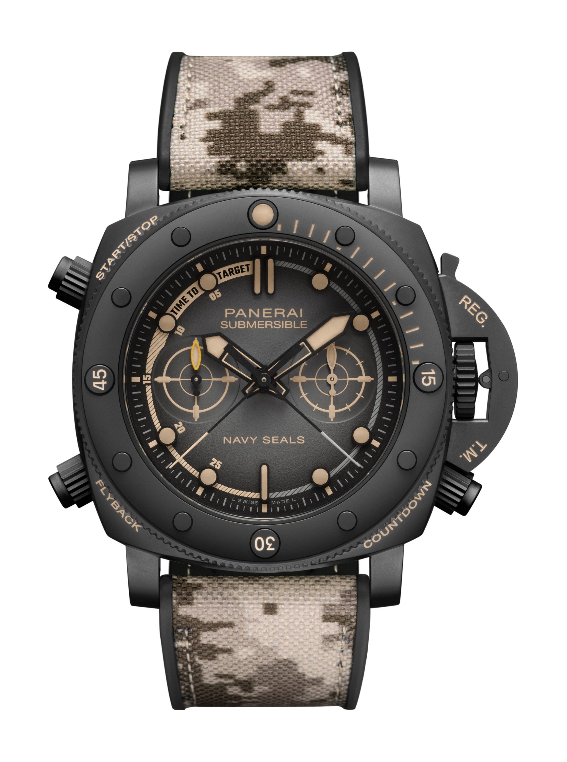 Panerai Submersible Chrono Navy SEALs Titanio PAM01521