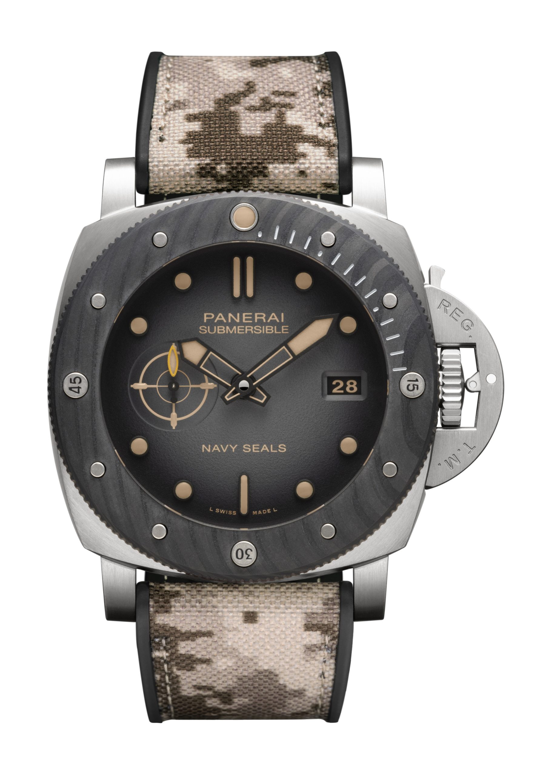 Panerai Submersible Navy SEALs Titanio PAM01669