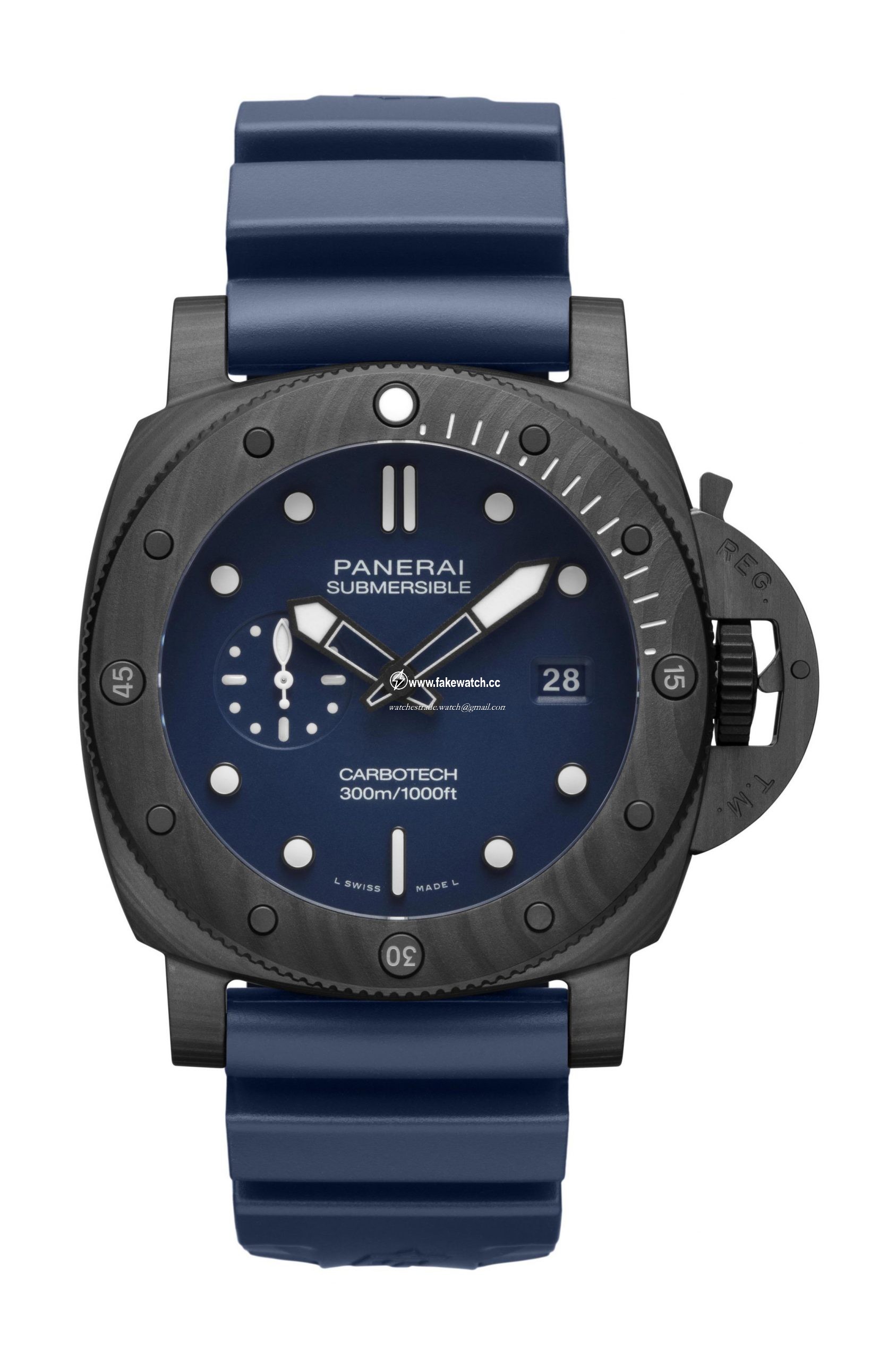 Panerai Submersible QuarantaQuattro Carbotech Blu Abisso PAM01232