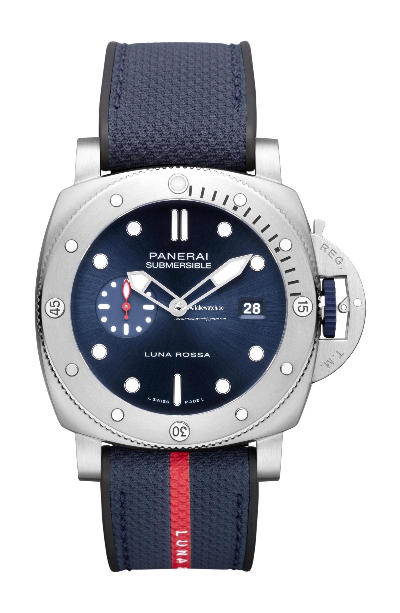 Panerai Submersible QuarantaQuattro Luna Rossa PAM01391