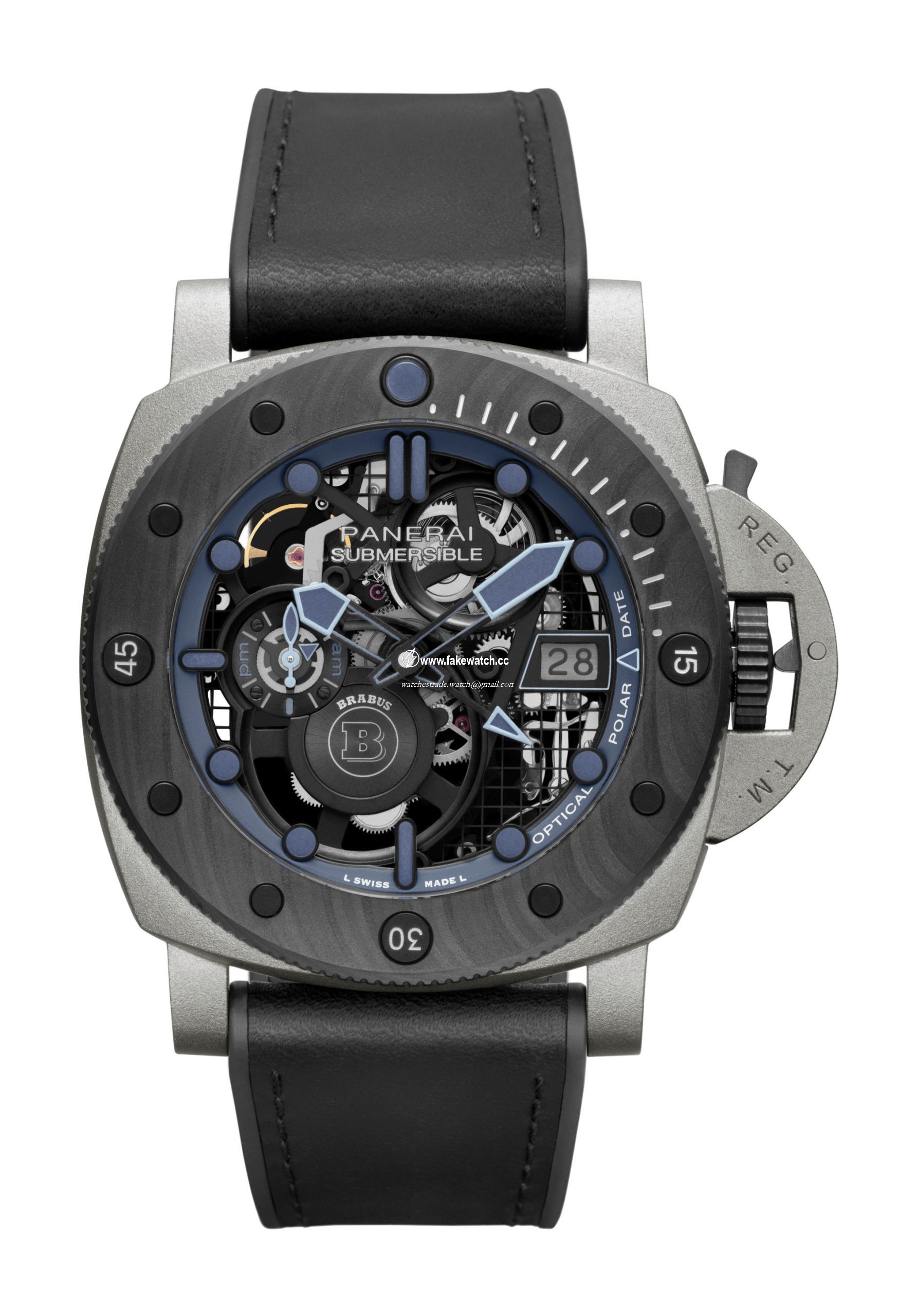 Panerai Submersible S BRABUS Blue Shadow Edition PAM01241