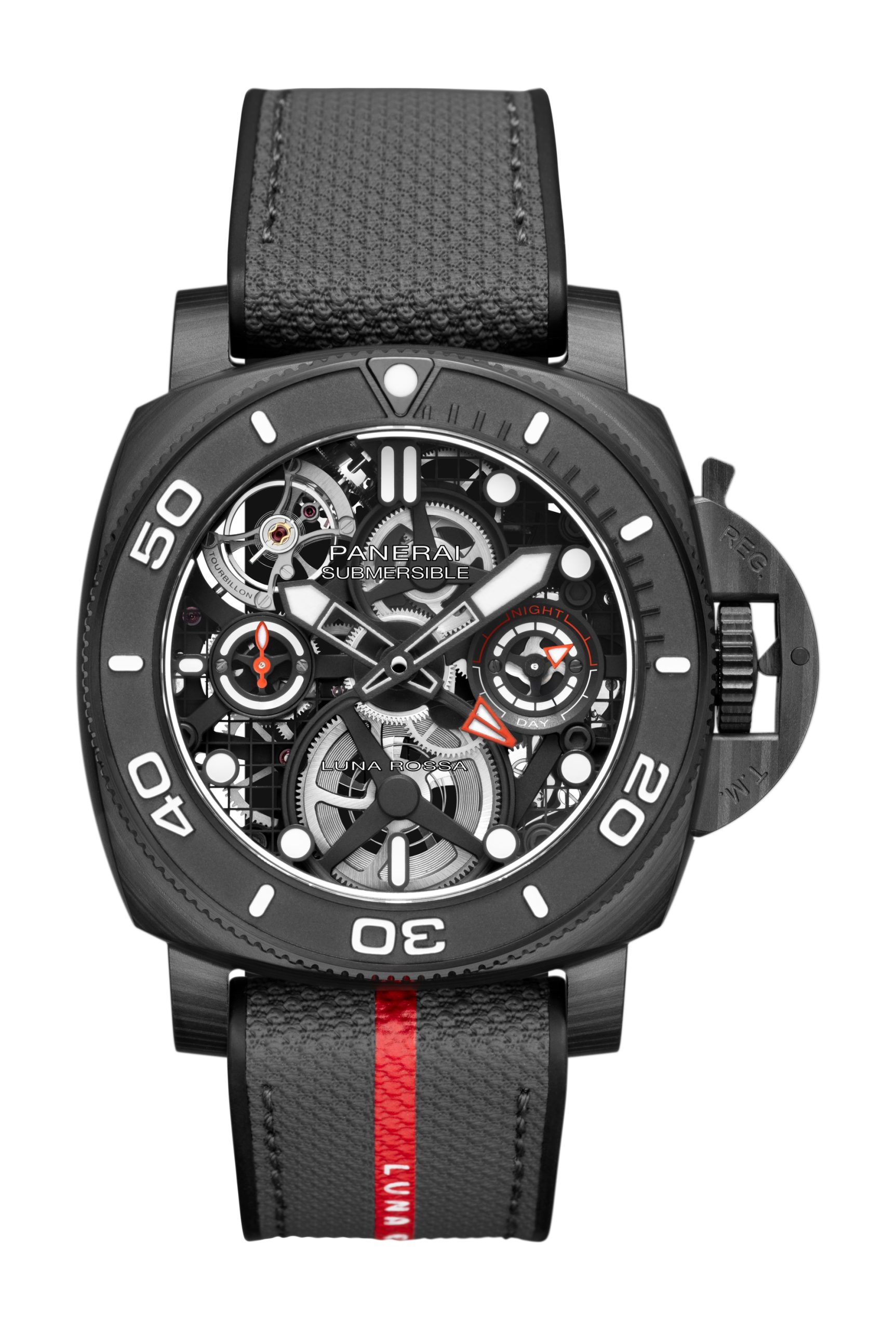 Panerai Submersible Tourbillon GMT Luna Rossa Experience Edition PAM01405