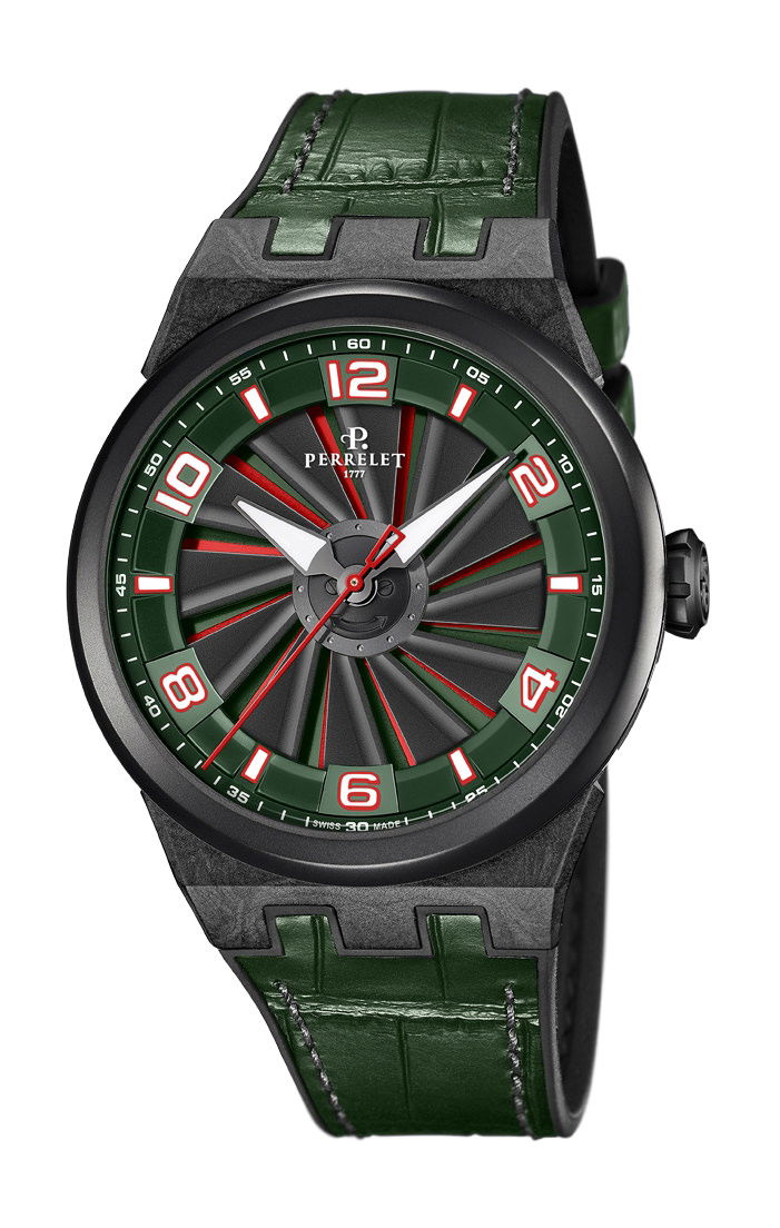 Perrelet Turbine Carbon Mexico Limited Edition A4065/S1