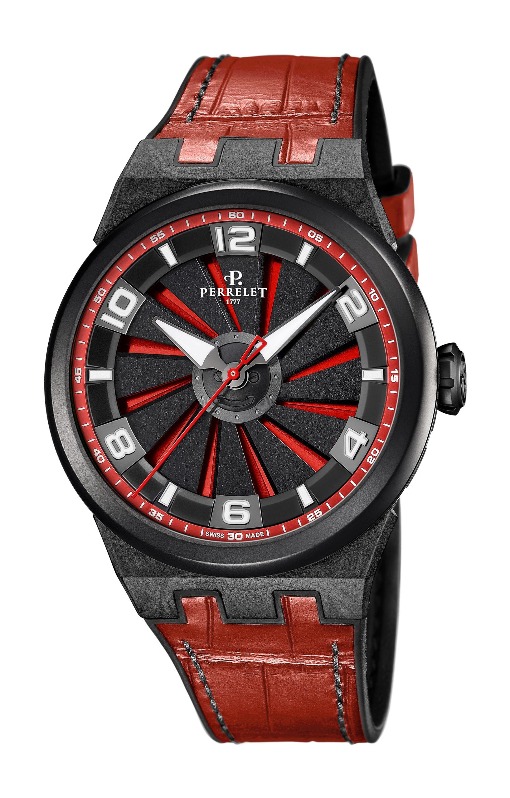 Perrelet Turbine Carbon Red A4065/6