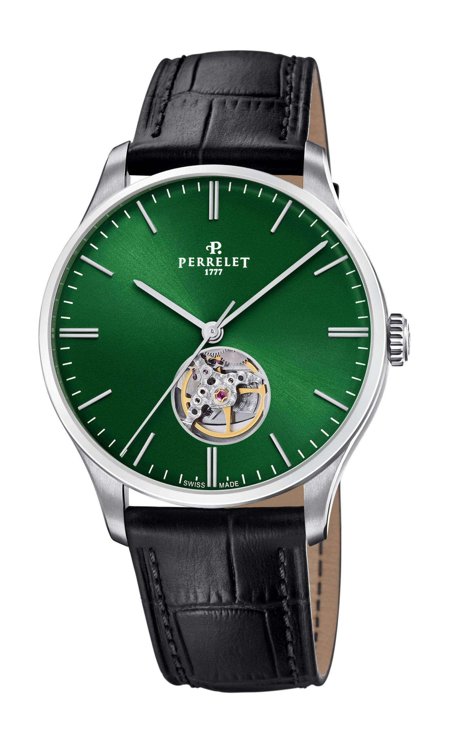 Perrelet Weekend Open Heart Green A1302/8
