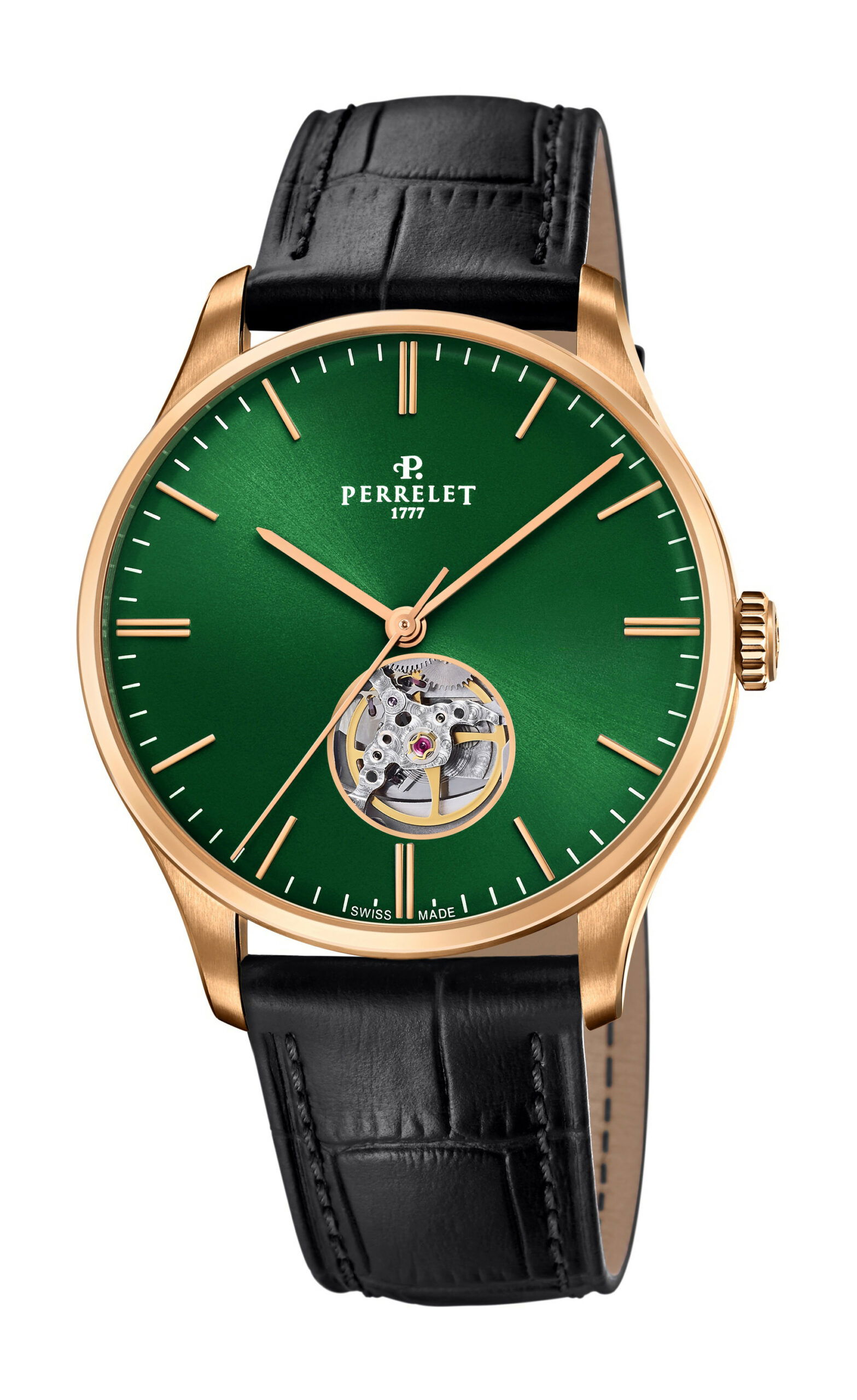 Perrelet Weekend Open Heart Green A1303/4