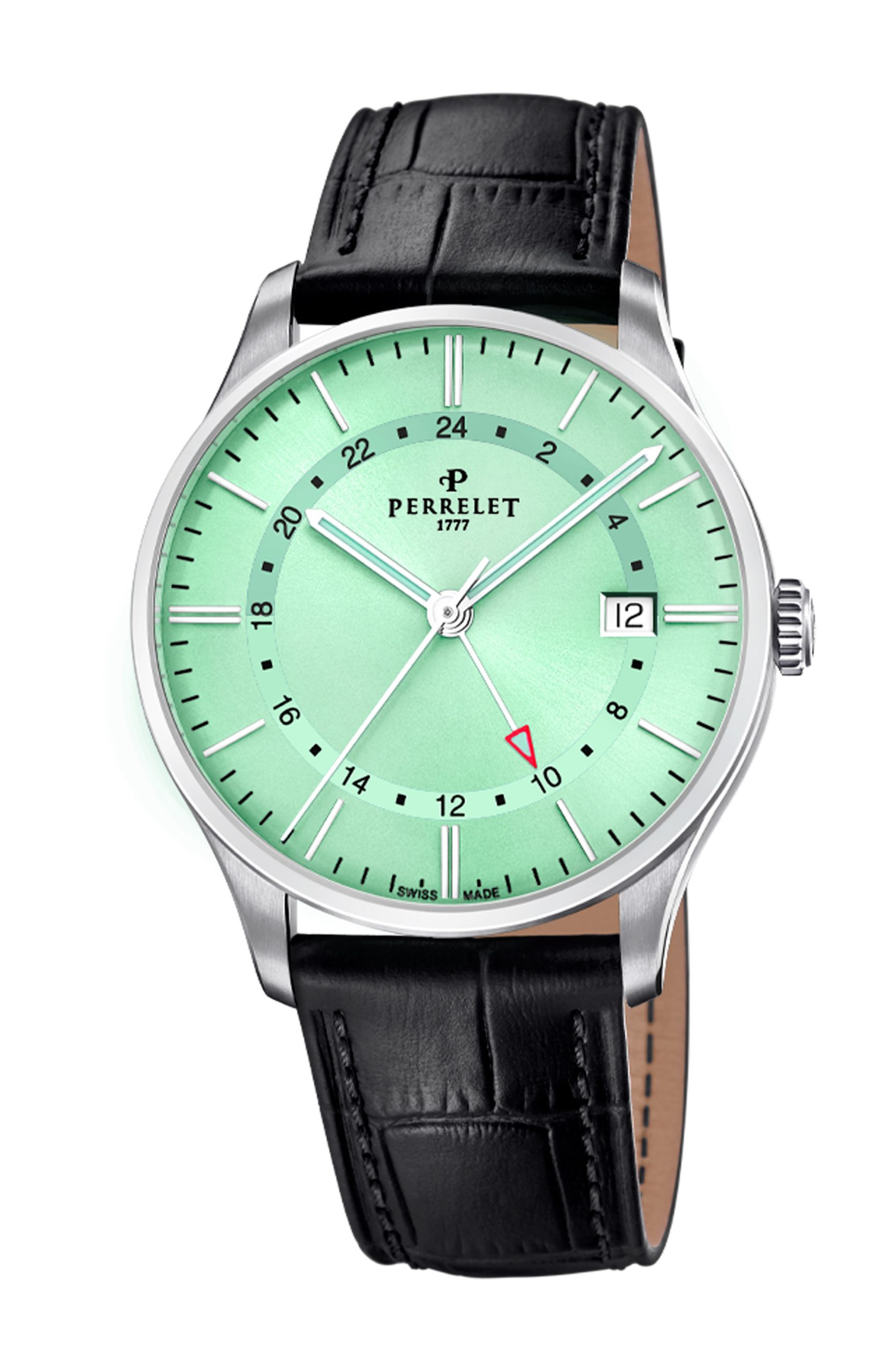 Perrelet Weekend GMT Green Mint A1304/C