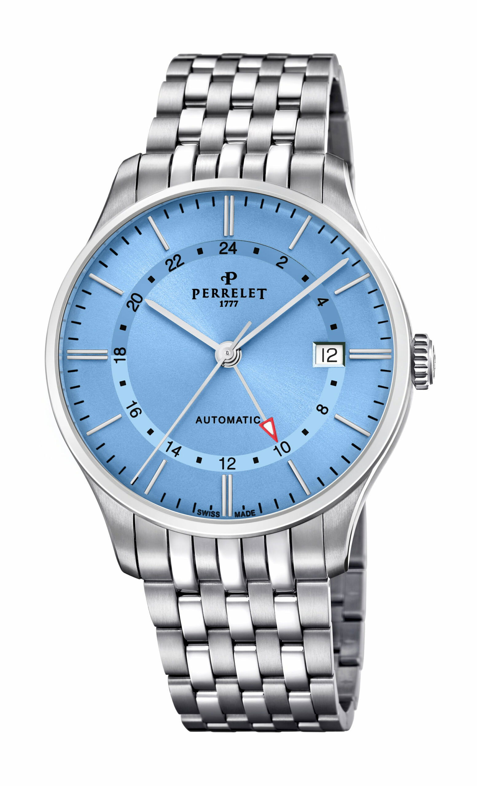 Perrelet Weekend GMT Ice Blue A1304/9