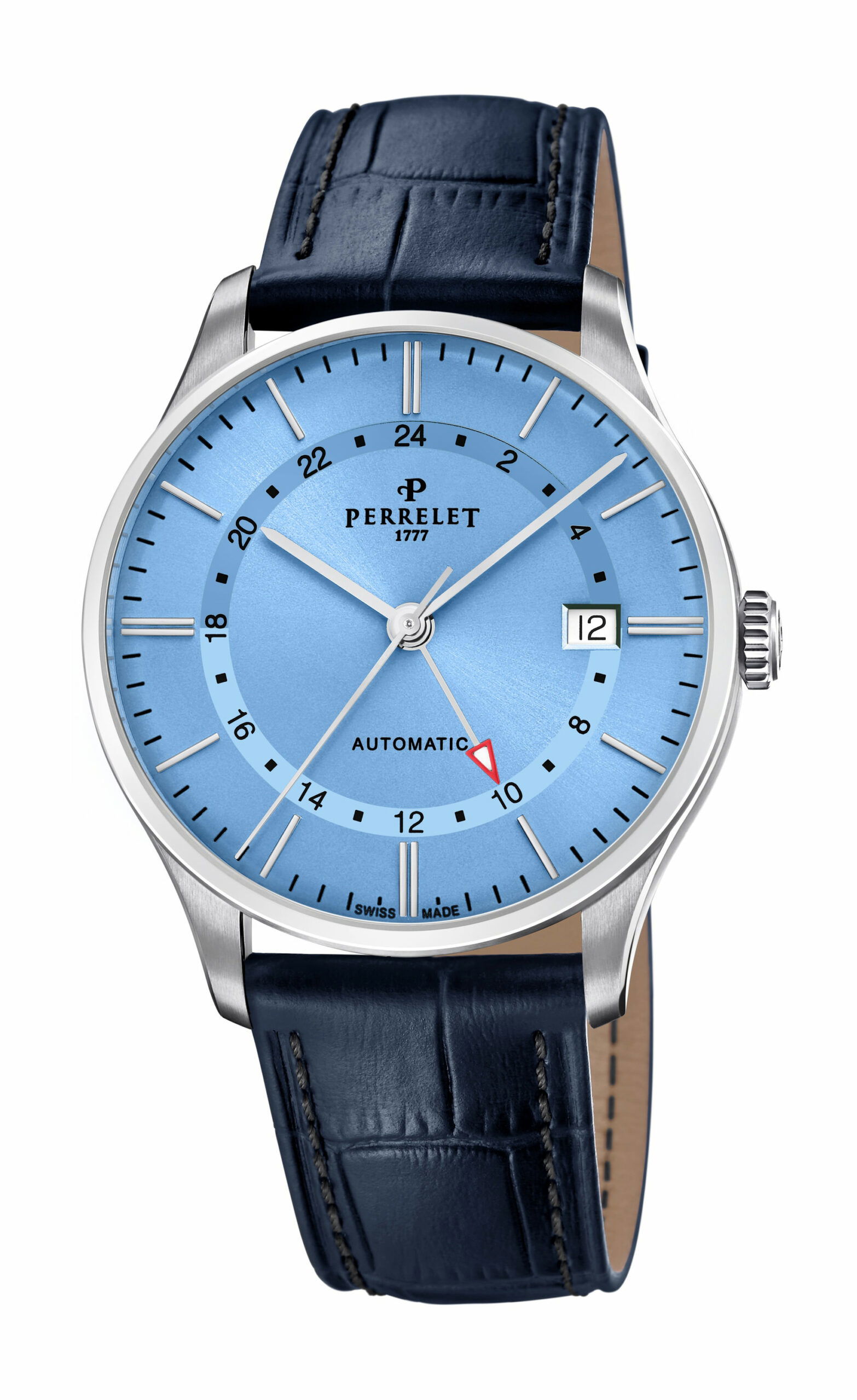Perrelet Weekend GMT Ice Blue A1304/A