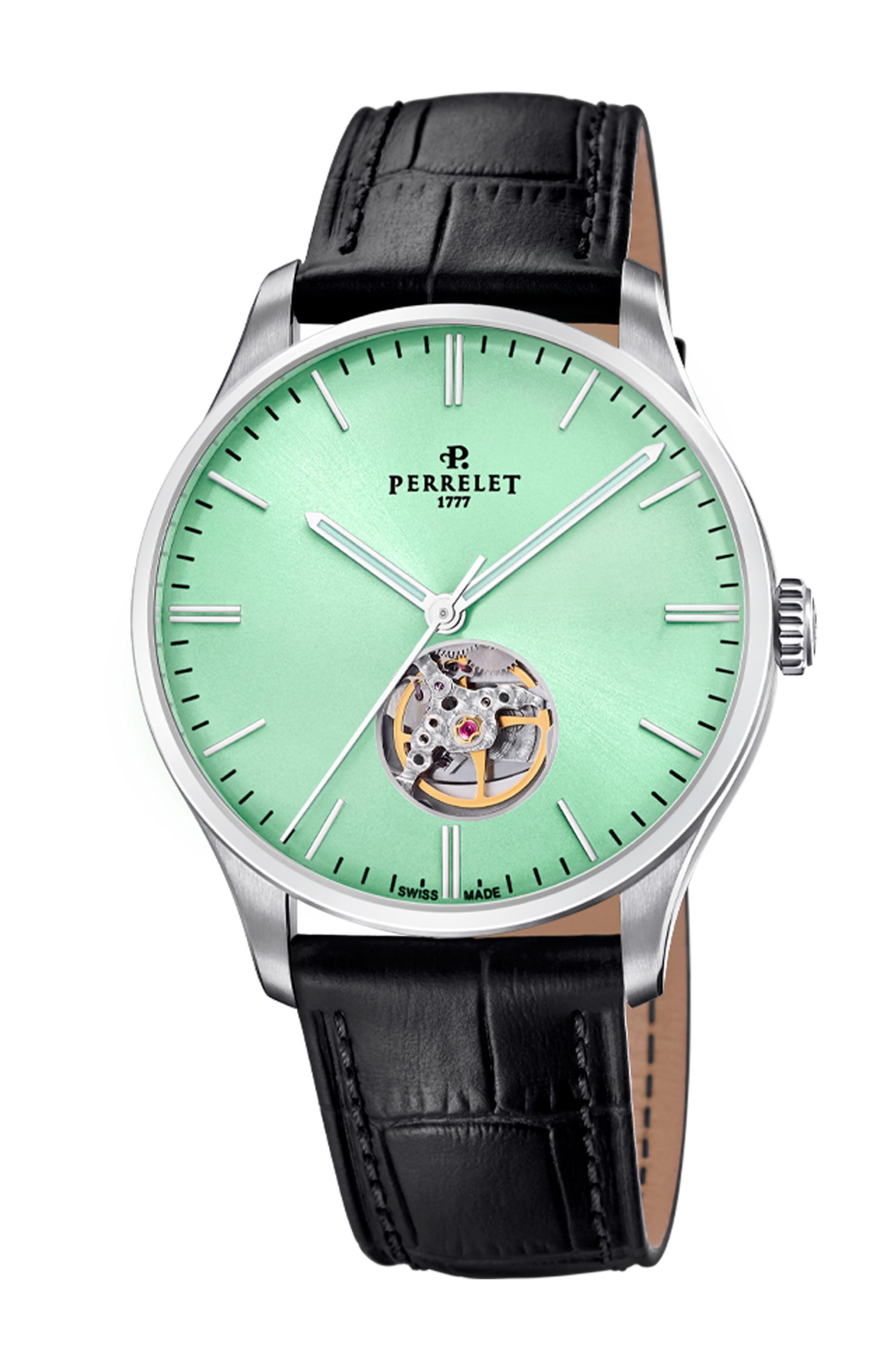 Perrelet Weekend Open Heart Green Mint A1302/C