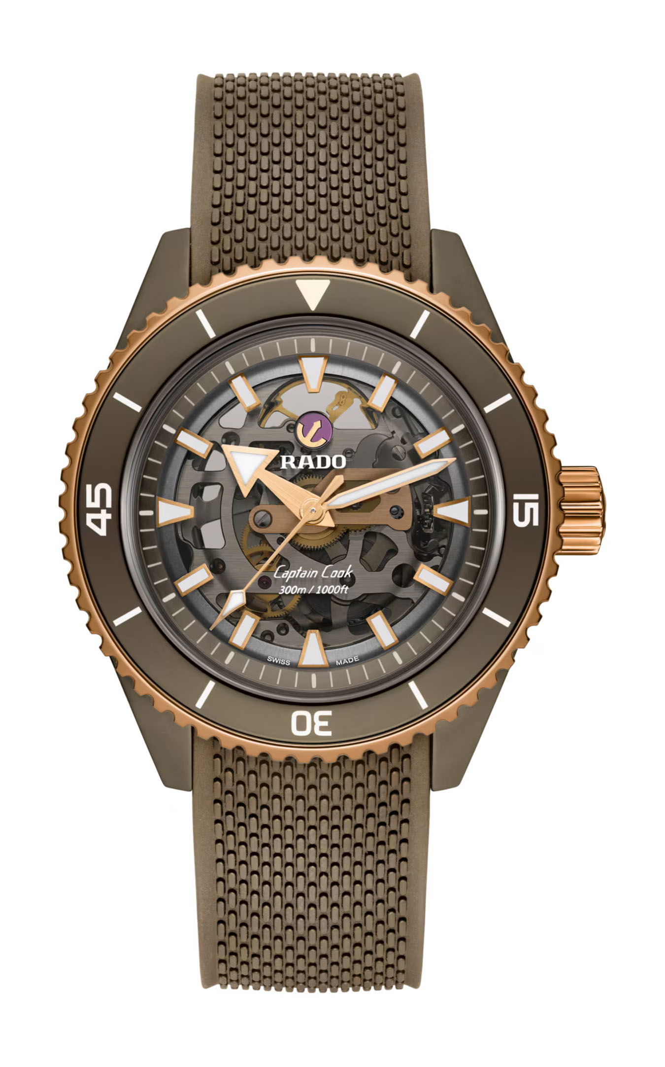Rado Captain Cook High-Tech Ceramic Skeleton R32150168