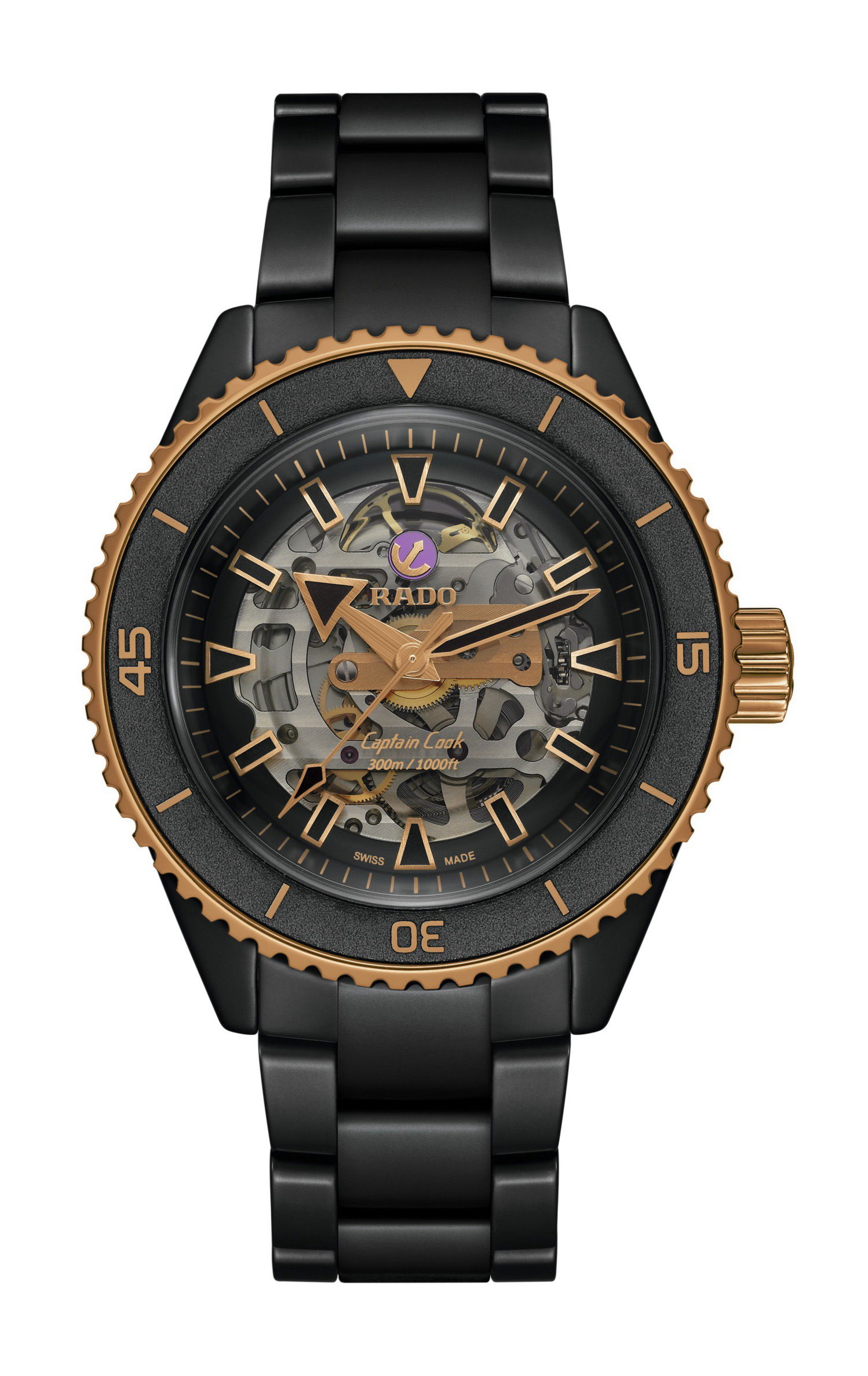 Rado Captain Cook High-Tech Ceramic Skeleton R32192152