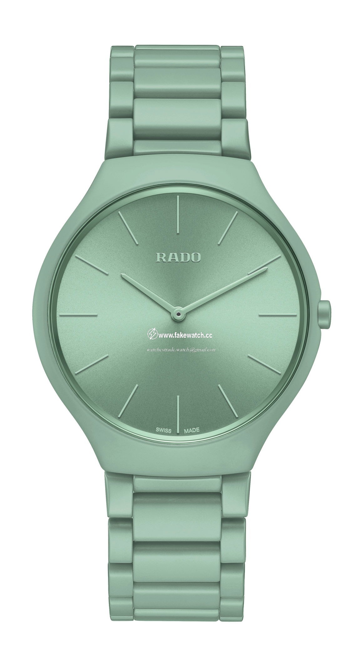 Rado True Thinline Les Couleurs? Le Corbusier Slightly Greyed English Green R27096662