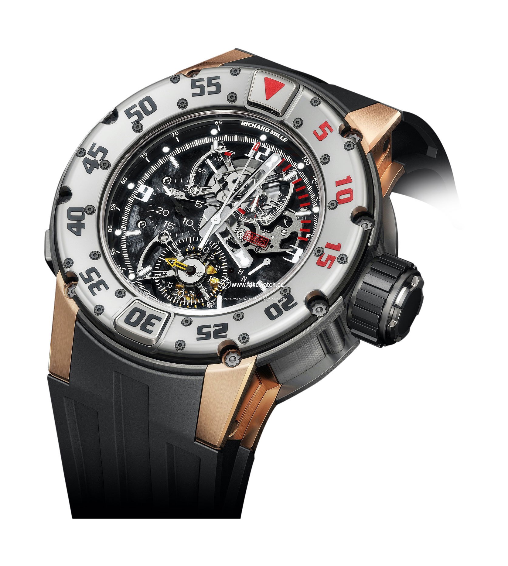 Richard Mille RM 025 Manual Winding Tourbillon Chronograph Diver’s watch rm-025