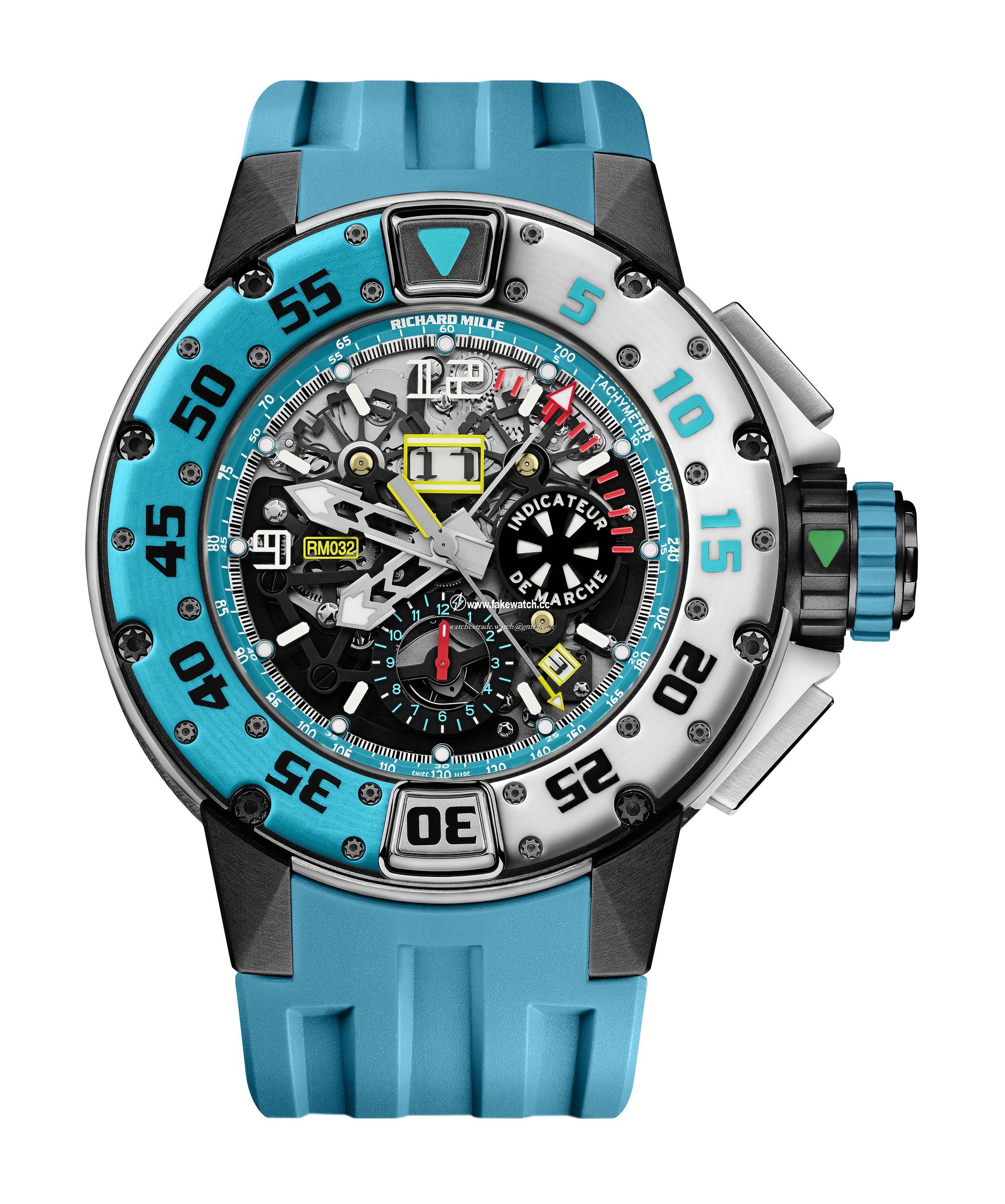 Richard Mille RM 032 Automatic Winding Flyback Chronograph, Les Voiles de Saint Barth Limited Edition rm-032
