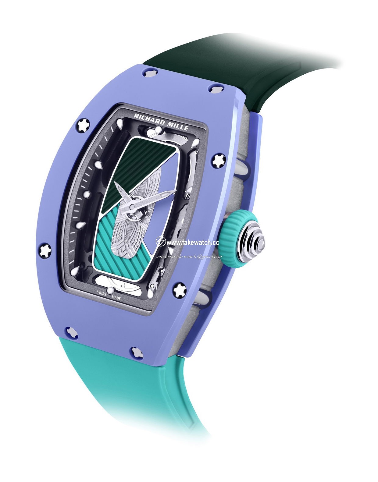 Richard Mille RM 07-01 Automatic Coloured Ceramics Pastel Blue Limited Edition rm-07-01