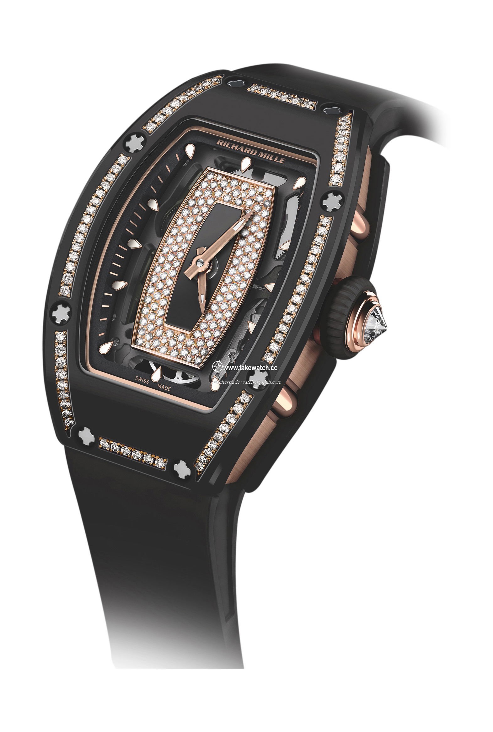 Richard Mille RM 07-01 Ceramique Noire Serti rm-07-01