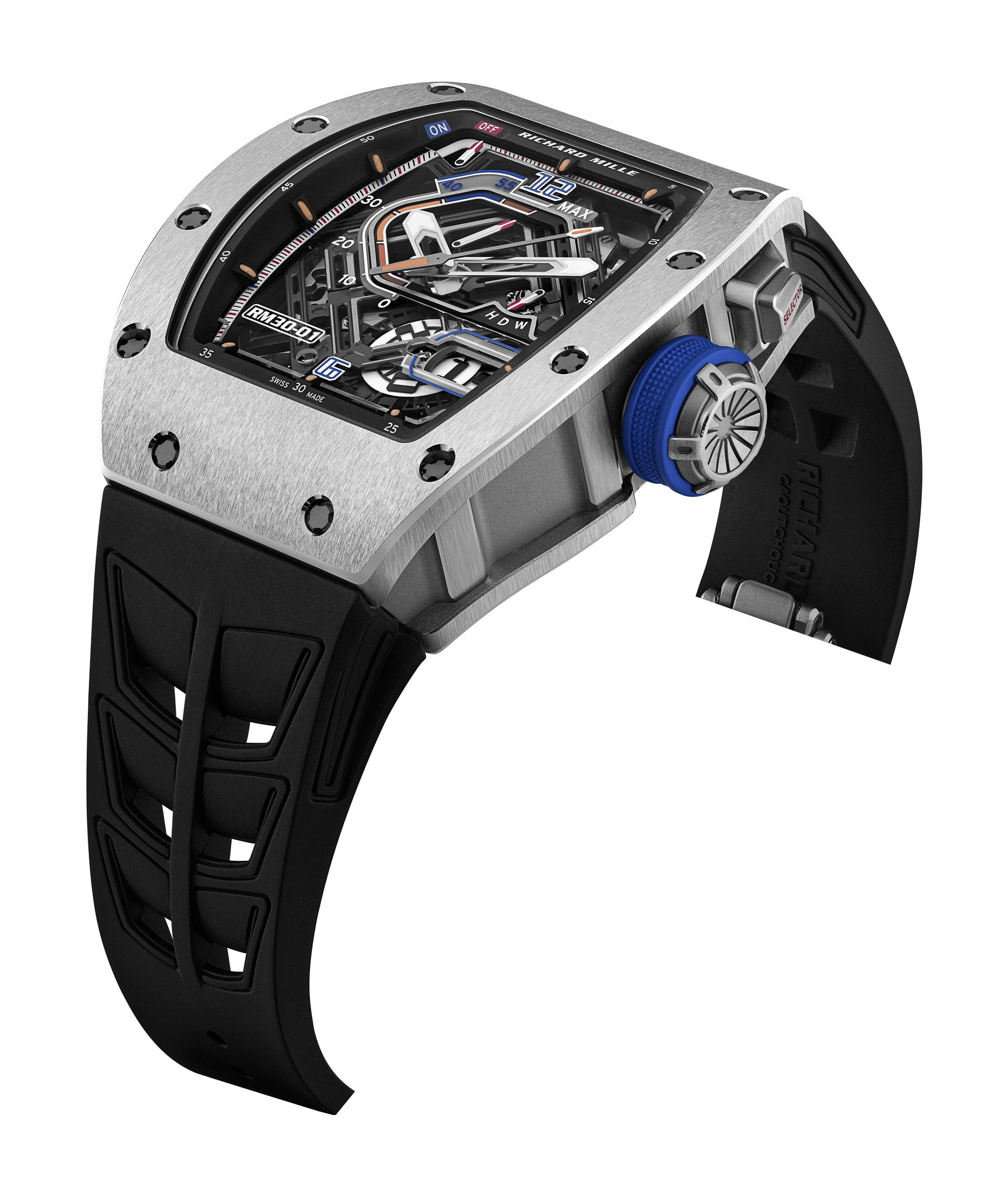 Richard Mille RM 30-01 Automatic Winding with Declutchable Rotor Titanium rm-30-01