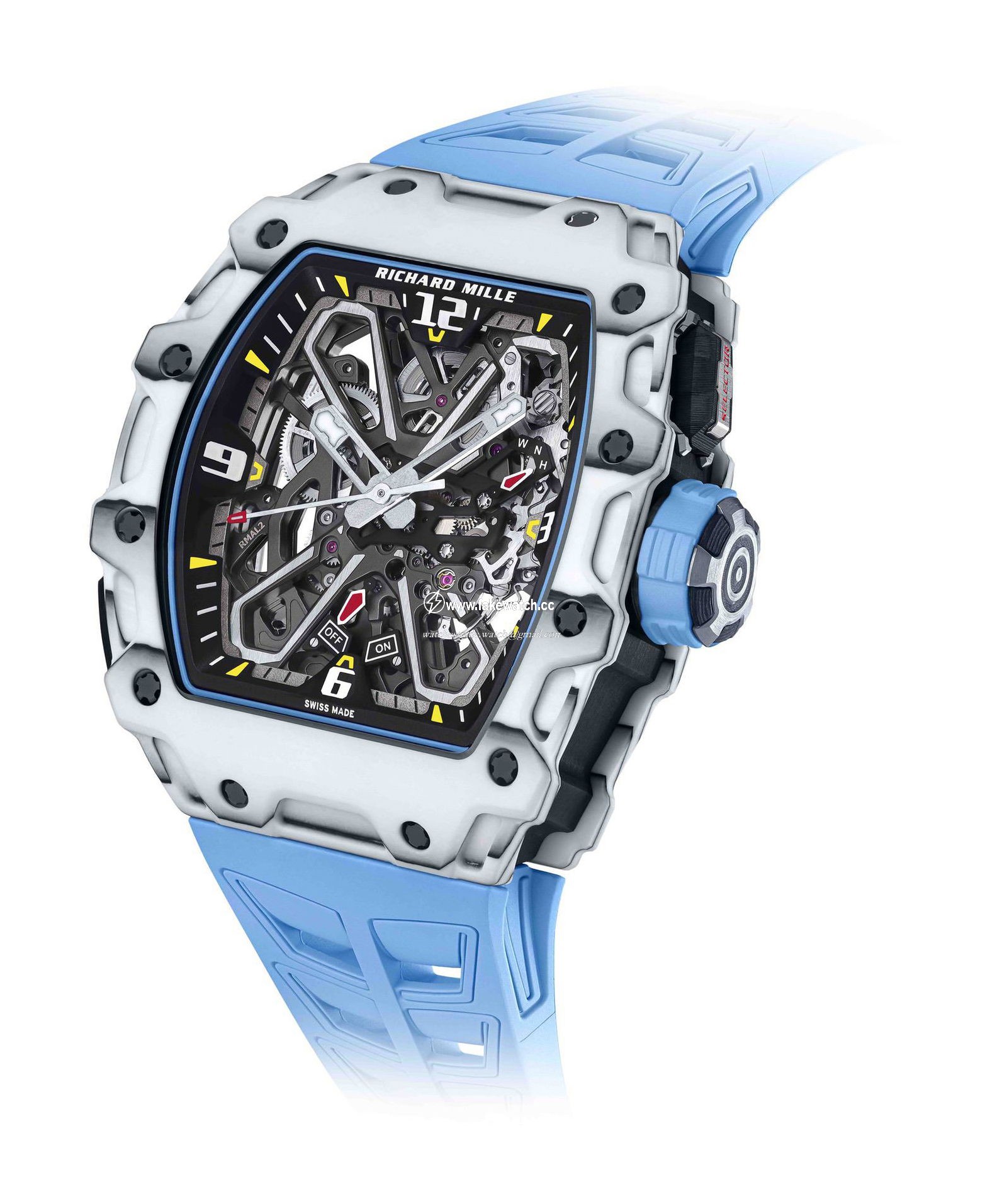 Richard Mille RM 35-03 Automatic Winding Rafael Nadal White Quartz TPT rm-35-03