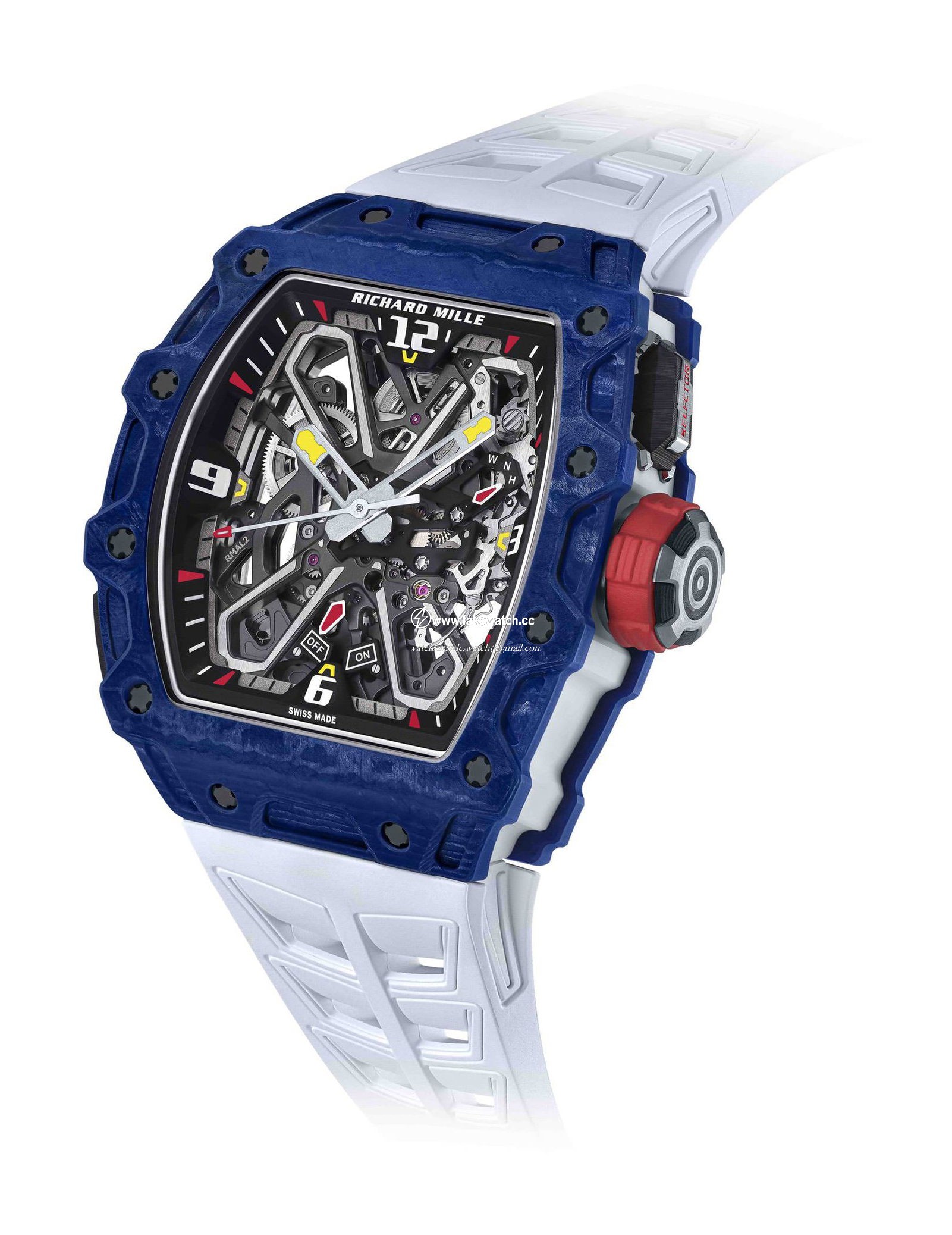 Richard Mille RM 35-03 Automatic Winding Rafael Nadal Blue Quartz TPT rm-35-03