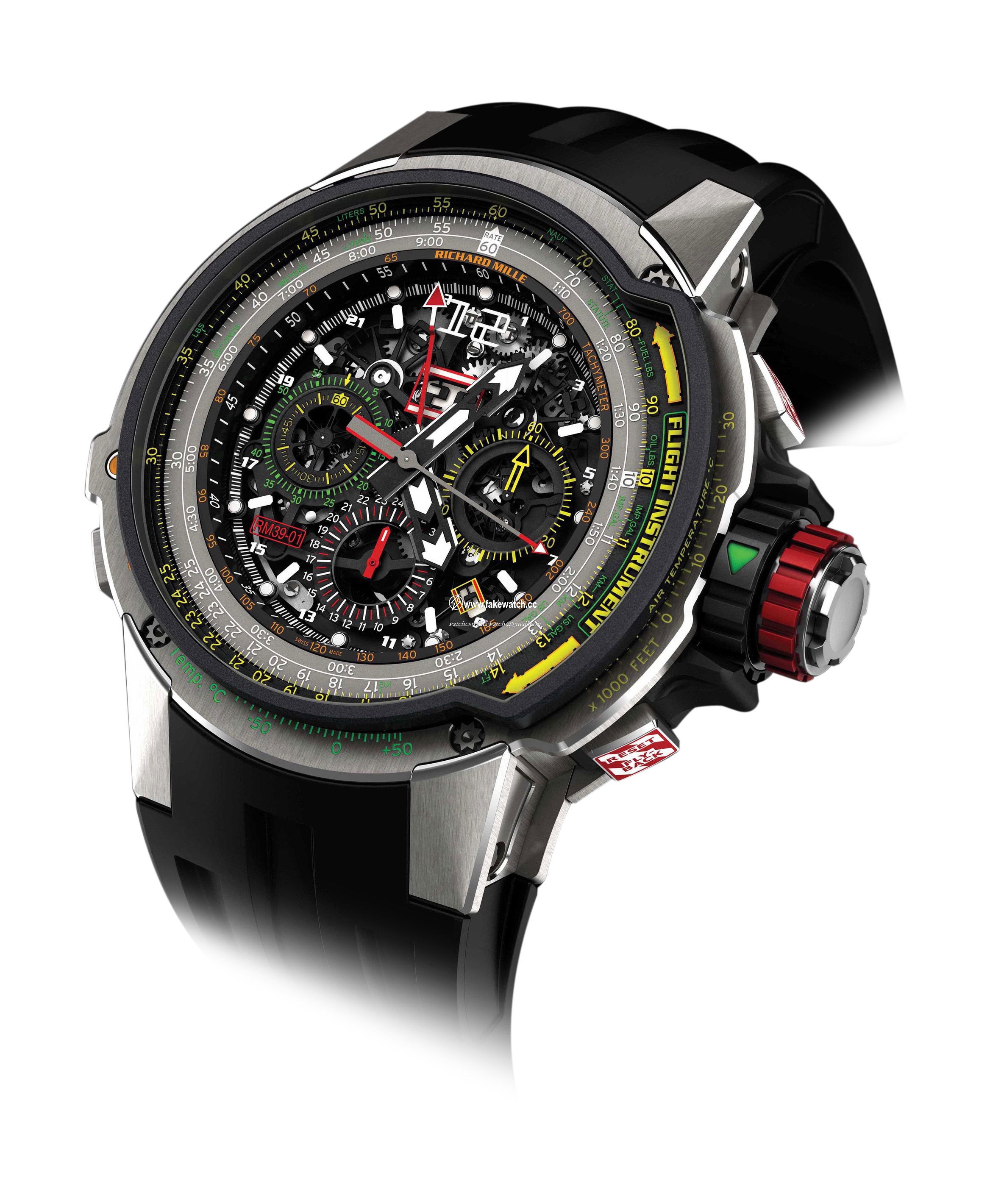 Richard Mille RM 39-01 Automatic Winding Flyback Chronograph Aviation Limited Edition rm-39-01