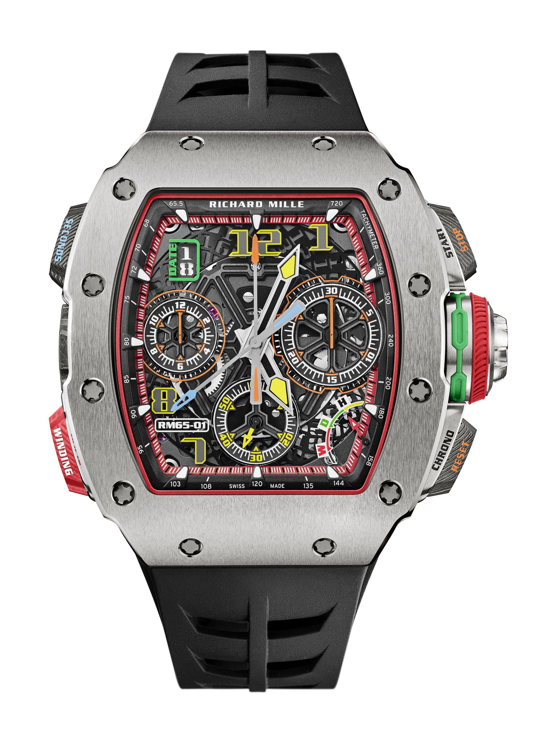Richard Mille RM 65-01 Automatic Split-Seconds Chronograph Titanium rm-65-01