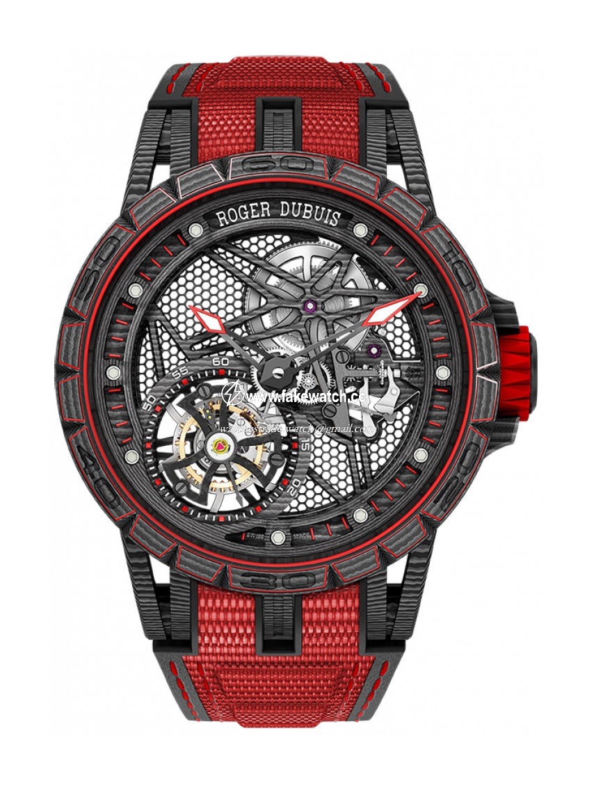 Roger Dubuis Excalibur Spider Carbon Skeleton Flying Tourbillon RDDBEX0572