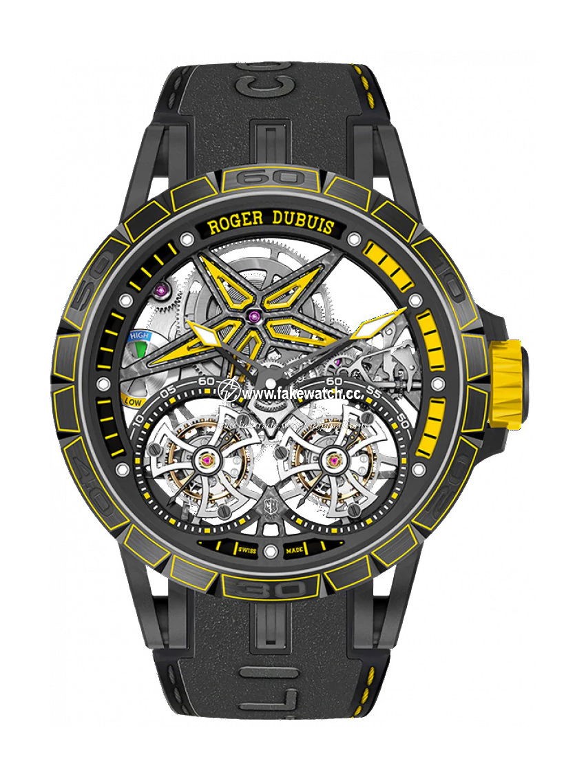 Roger Dubuis Excalibur Spider Pirelli – Double Flying Tourbillon RDDBEX0755