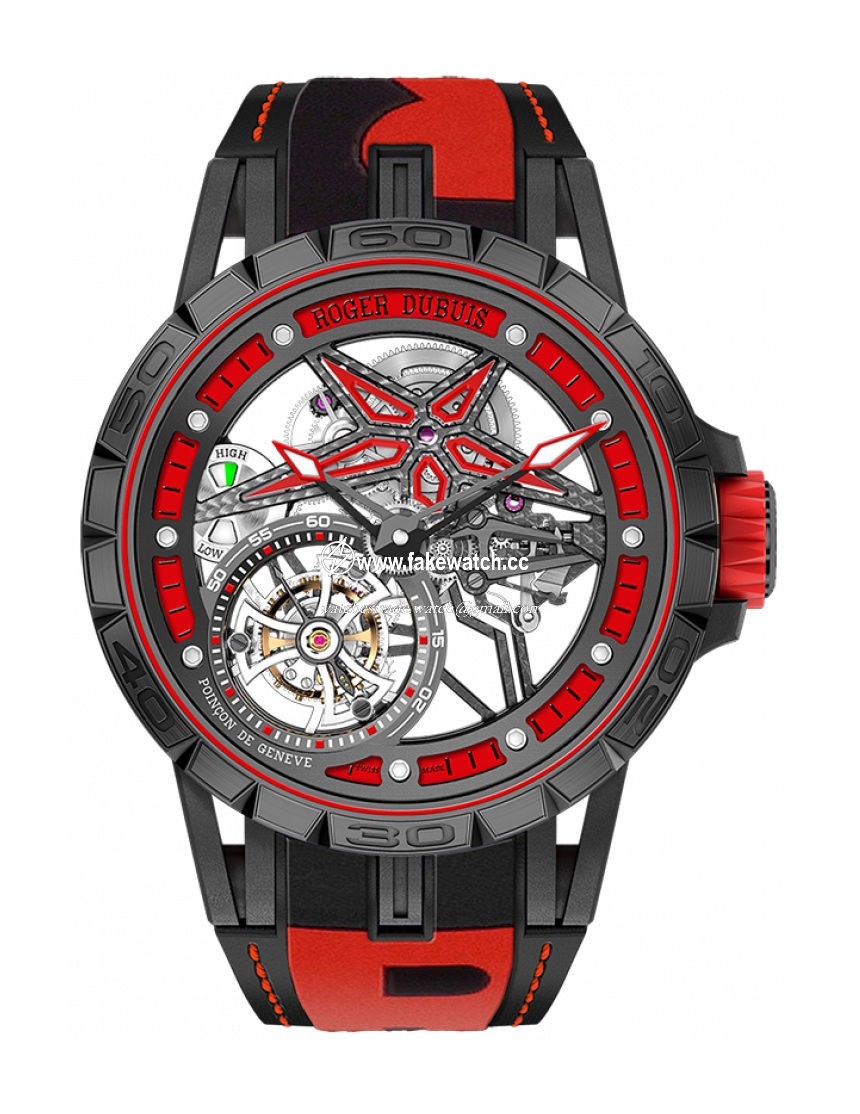 Roger Dubuis Excalibur Spider PitStop – Single Flying Tourbillon RDDBEX0644