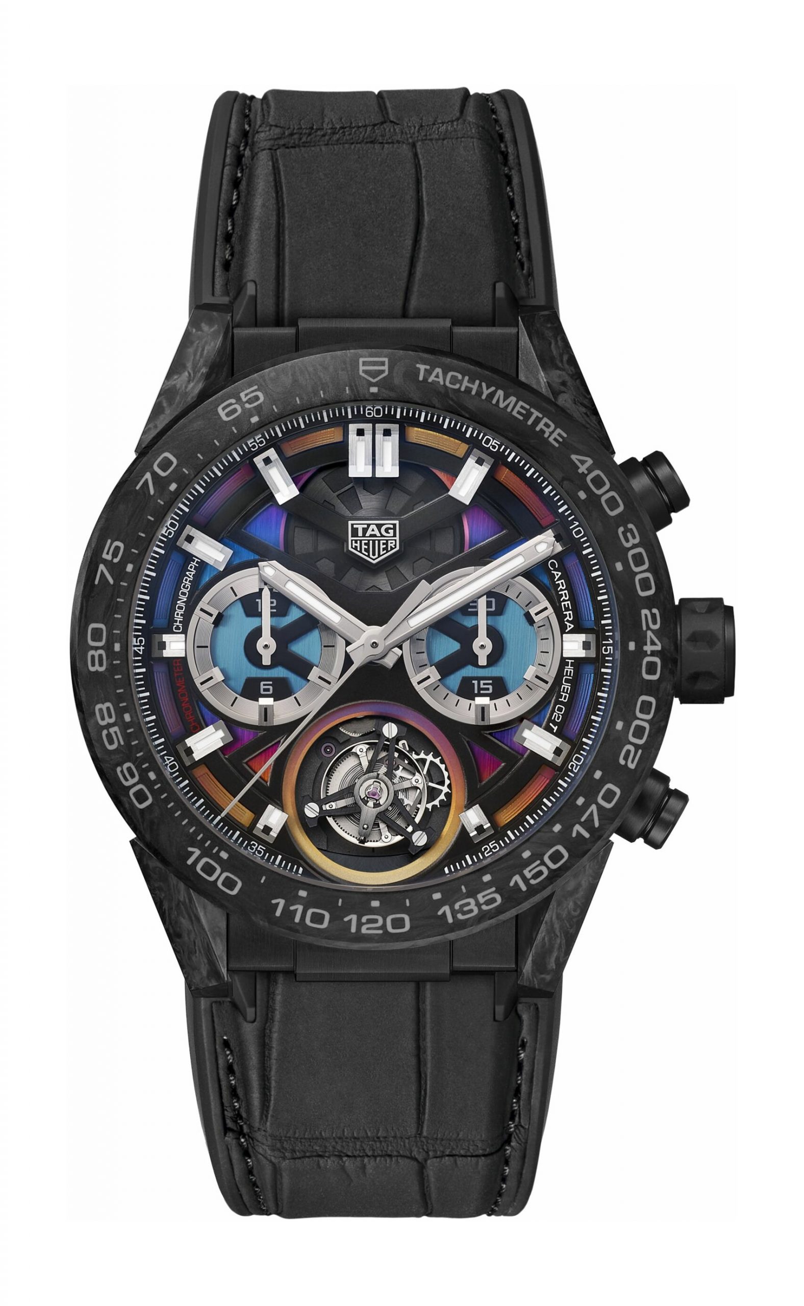 TAG Heuer Carrera Chrongraph Tourbillon Polychrome CAR5A8AF.FC6415