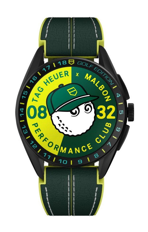 TAG Heuer Connected Calibre E4 45MM X Malbon Golf Edition SBR8A85.EB0338