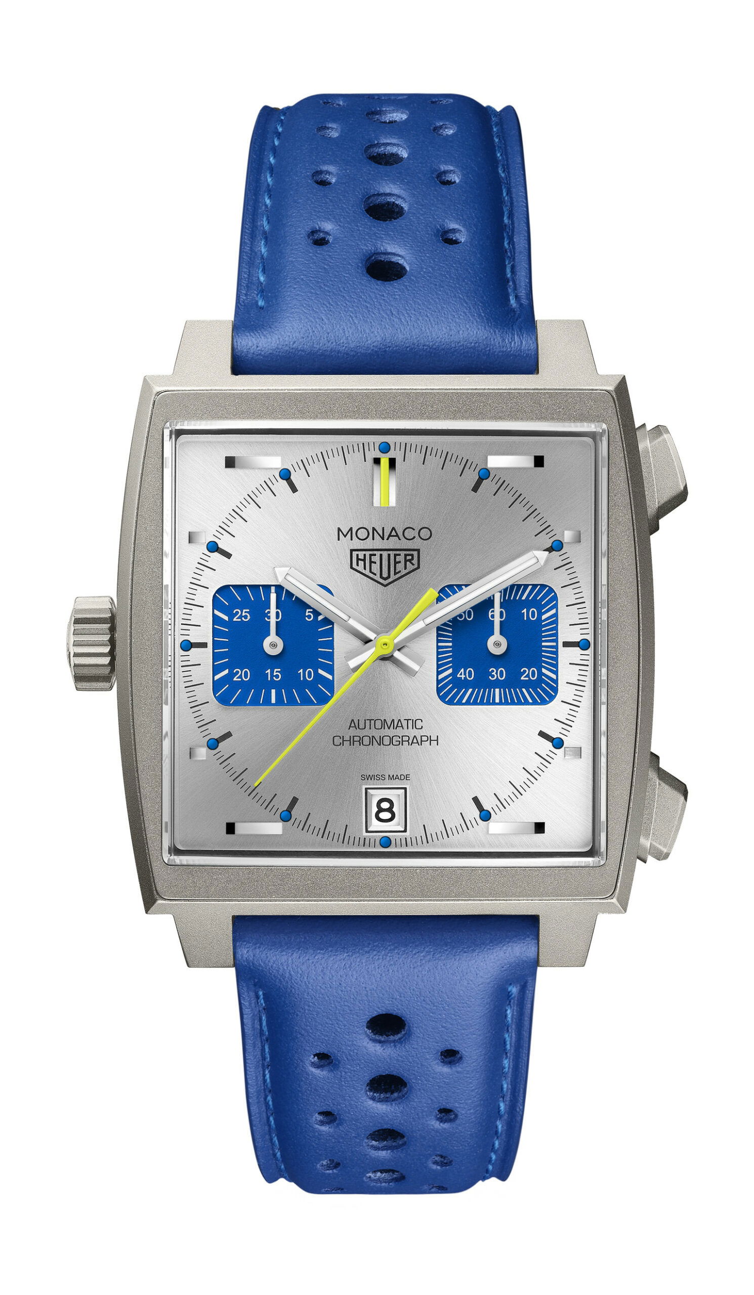 TAG Heuer Monaco Chronograph Racing Blue CAW218C.FC6548