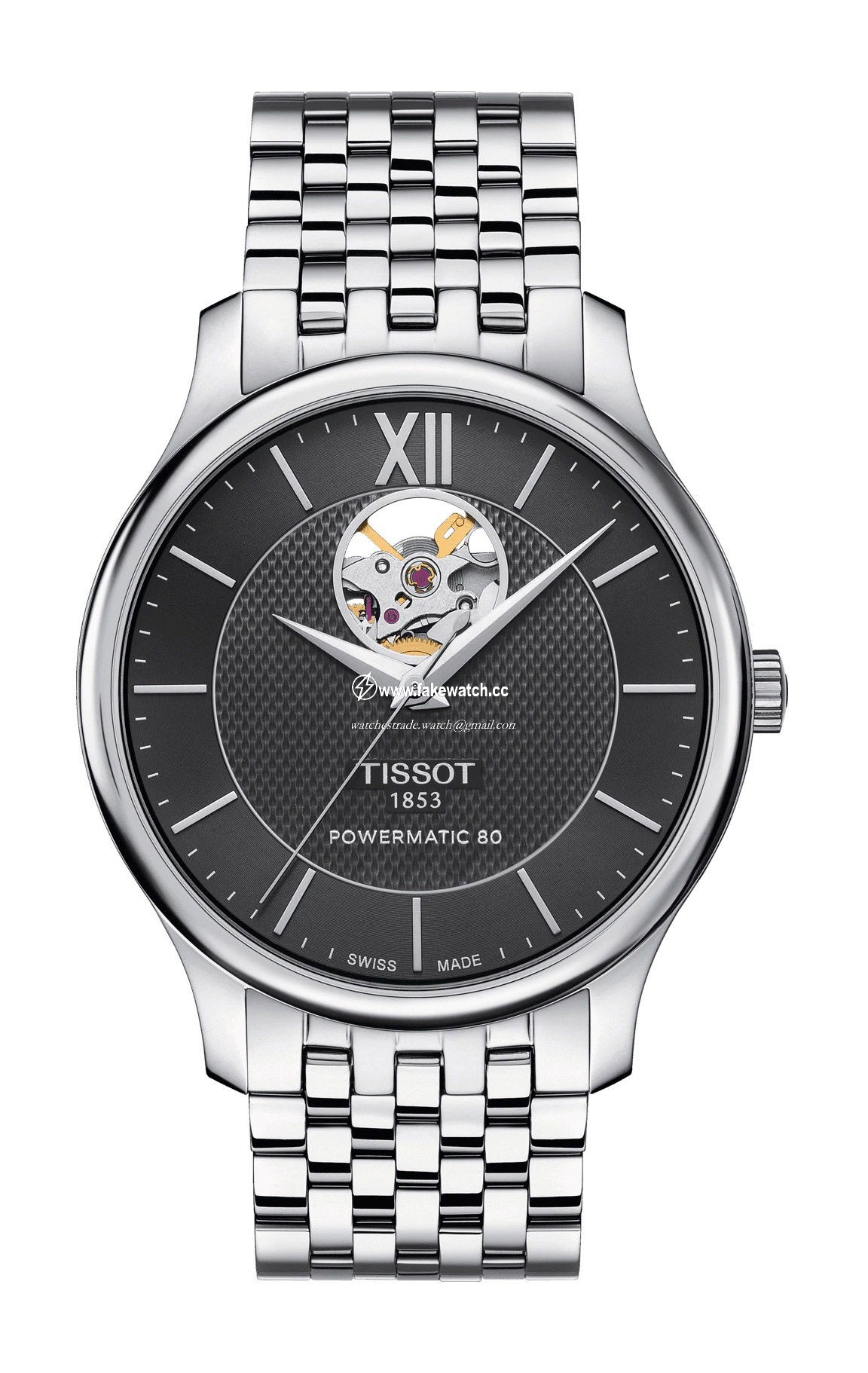 Tissot Tradition Powermatic 80 Open Heart T063.907.11.058.00